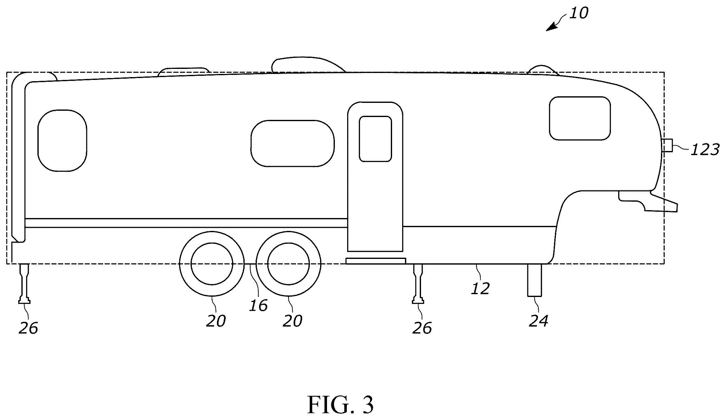 Patent US12377700 Figure 3 – Systems and methods for recreational vehicles