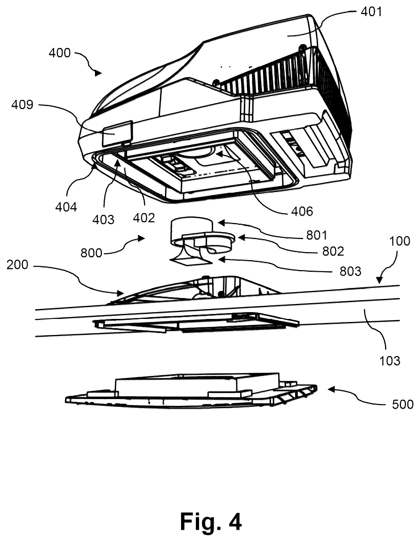 Patent US12377704 Figure 4 – Component of climatization system or window system