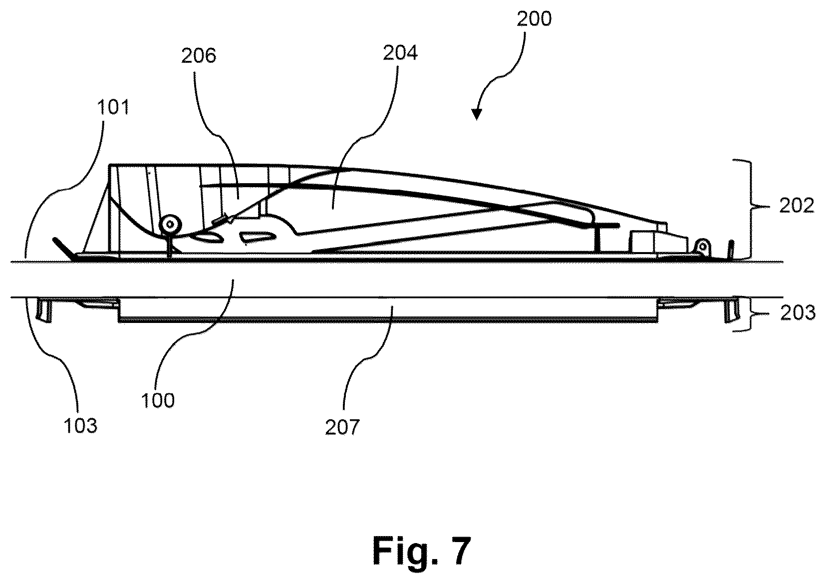 Patent US12377704 Figure 7 – Component of climatization system or window system