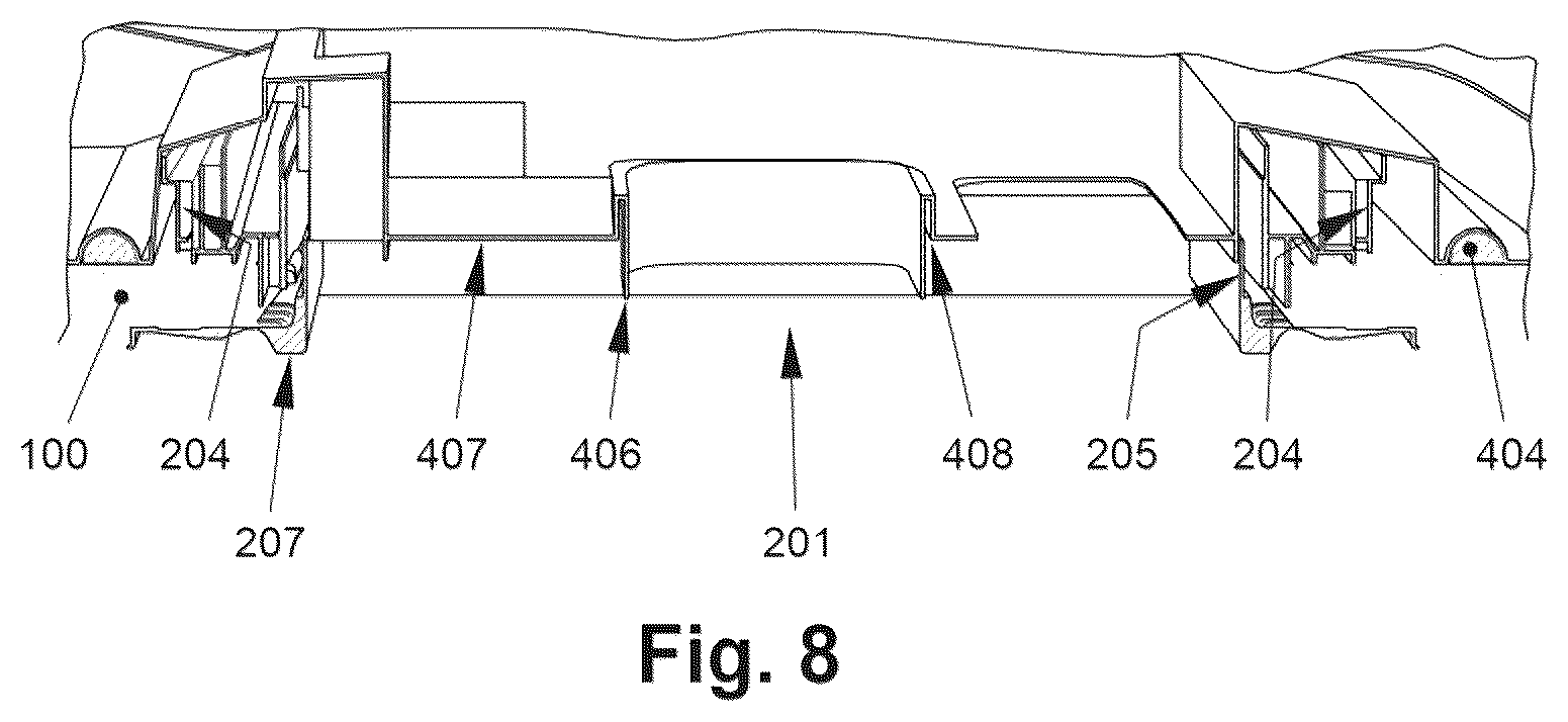 Patent US12377704 Figure 8 – Component of climatization system or window system