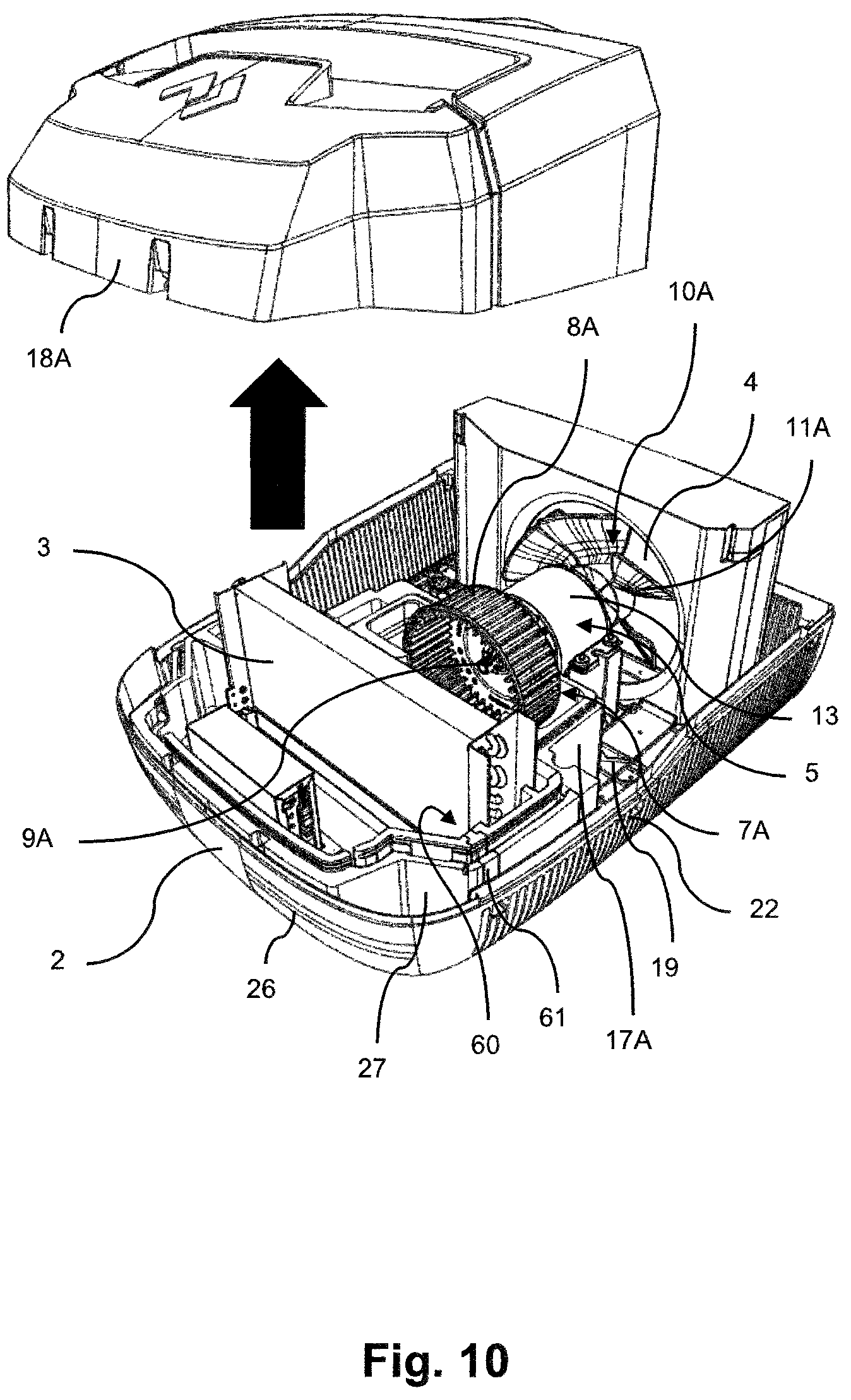 Patent US12377705 Figure 10 – Air conditioning unit