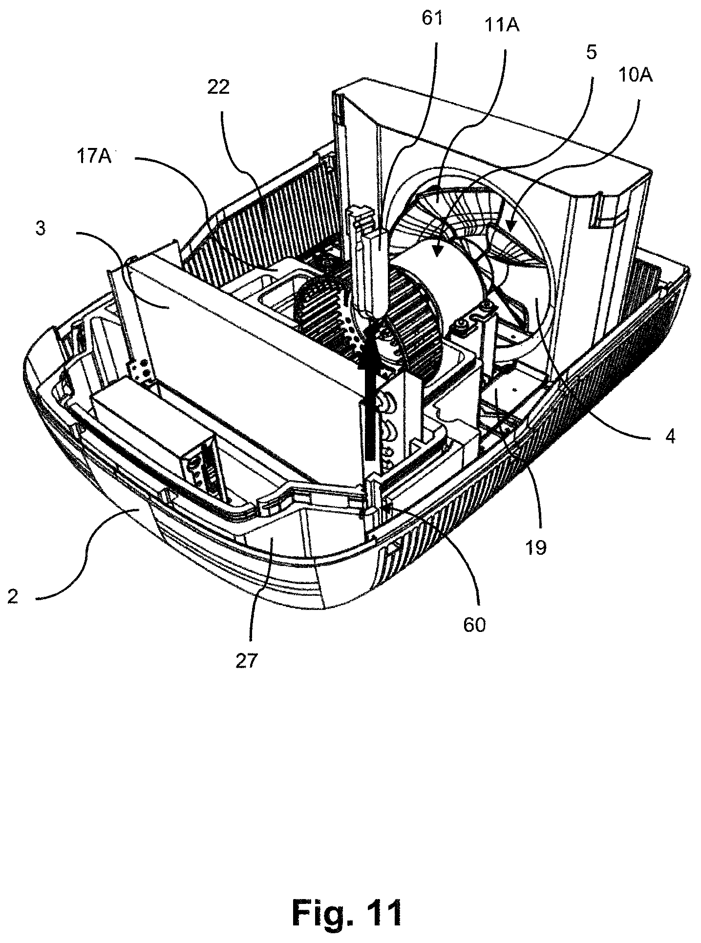 Patent US12377705 Figure 11 – Air conditioning unit
