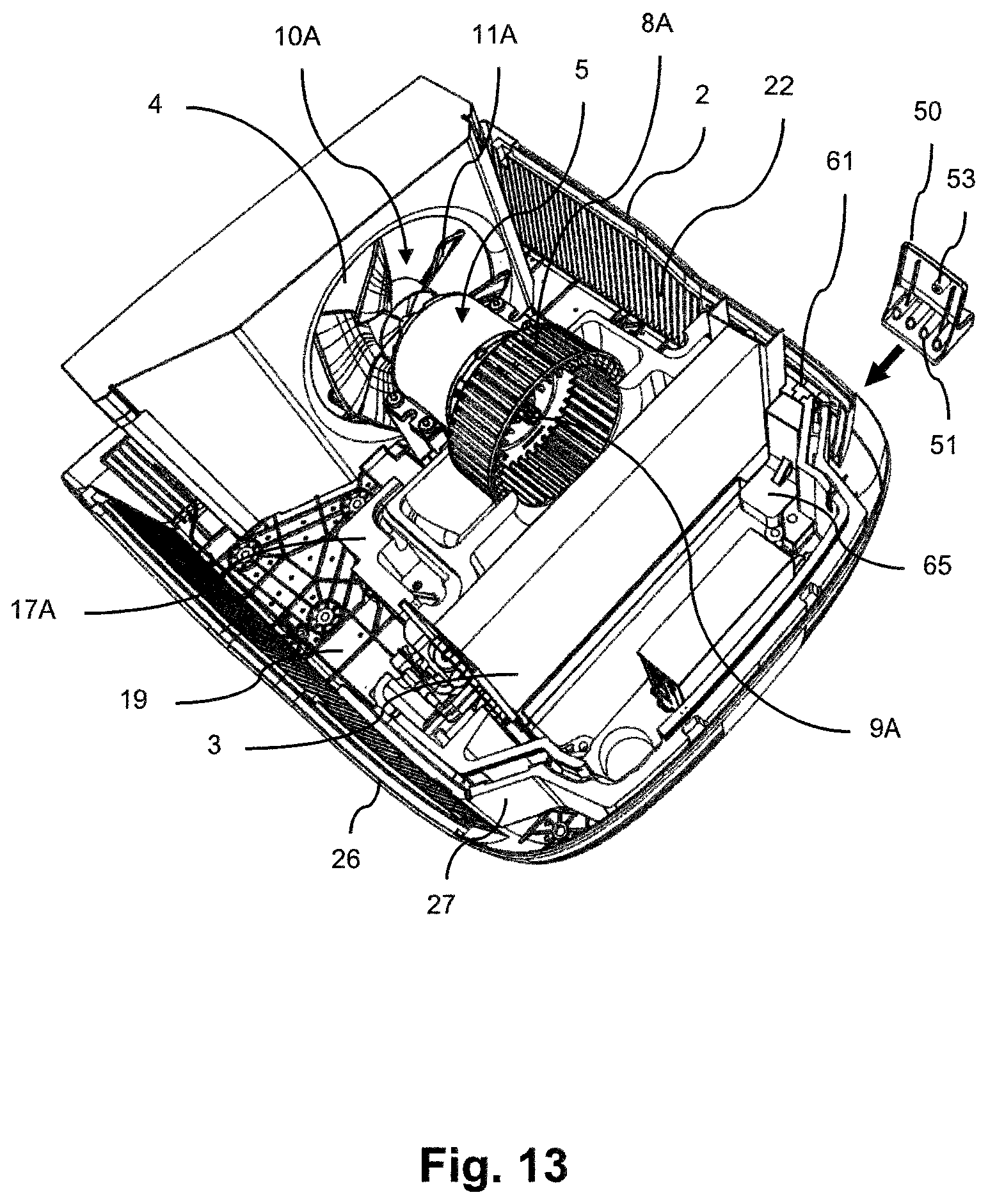 Patent US12377705 Figure 13 – Air conditioning unit