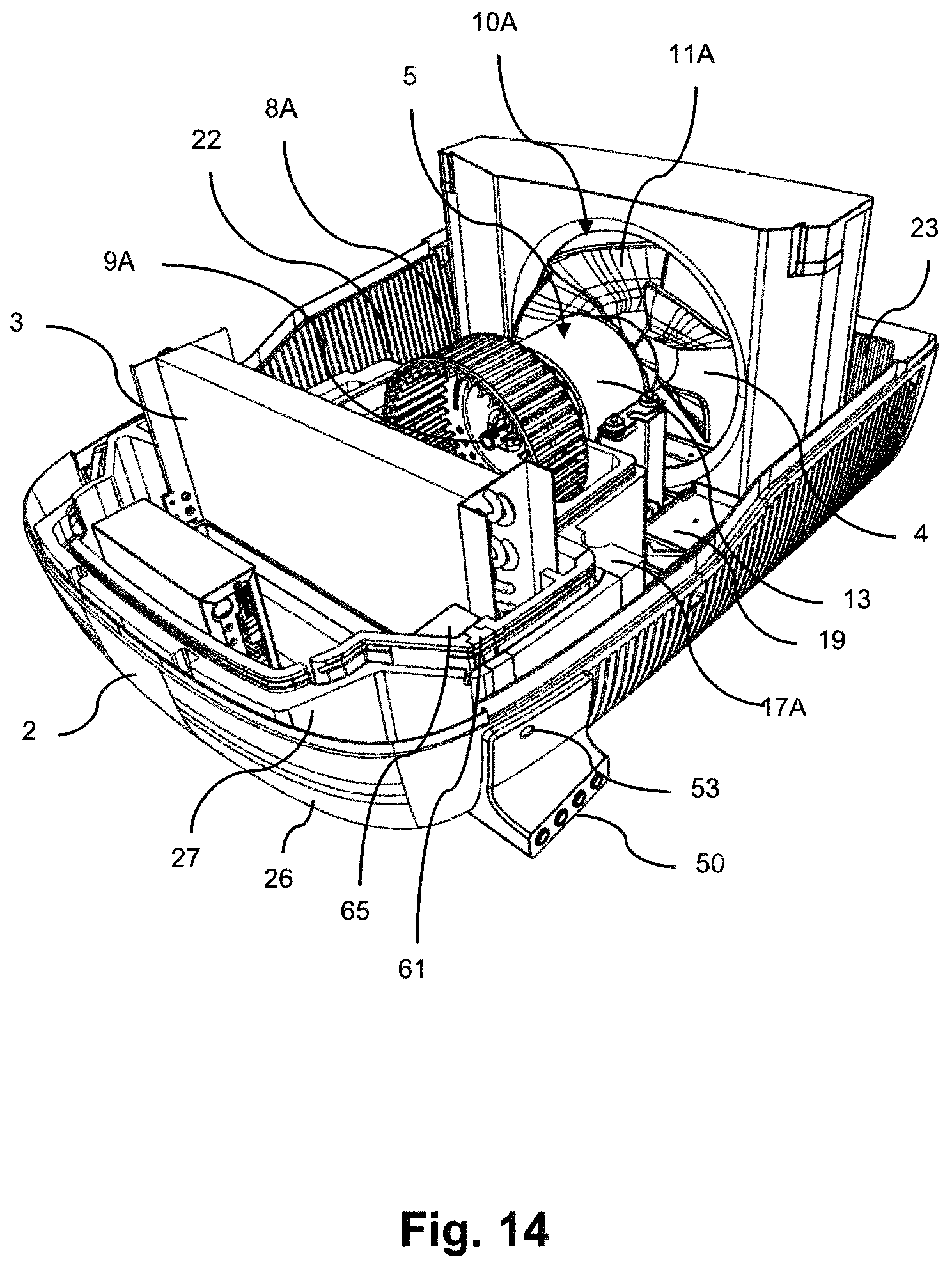 Patent US12377705 Figure 14 – Air conditioning unit