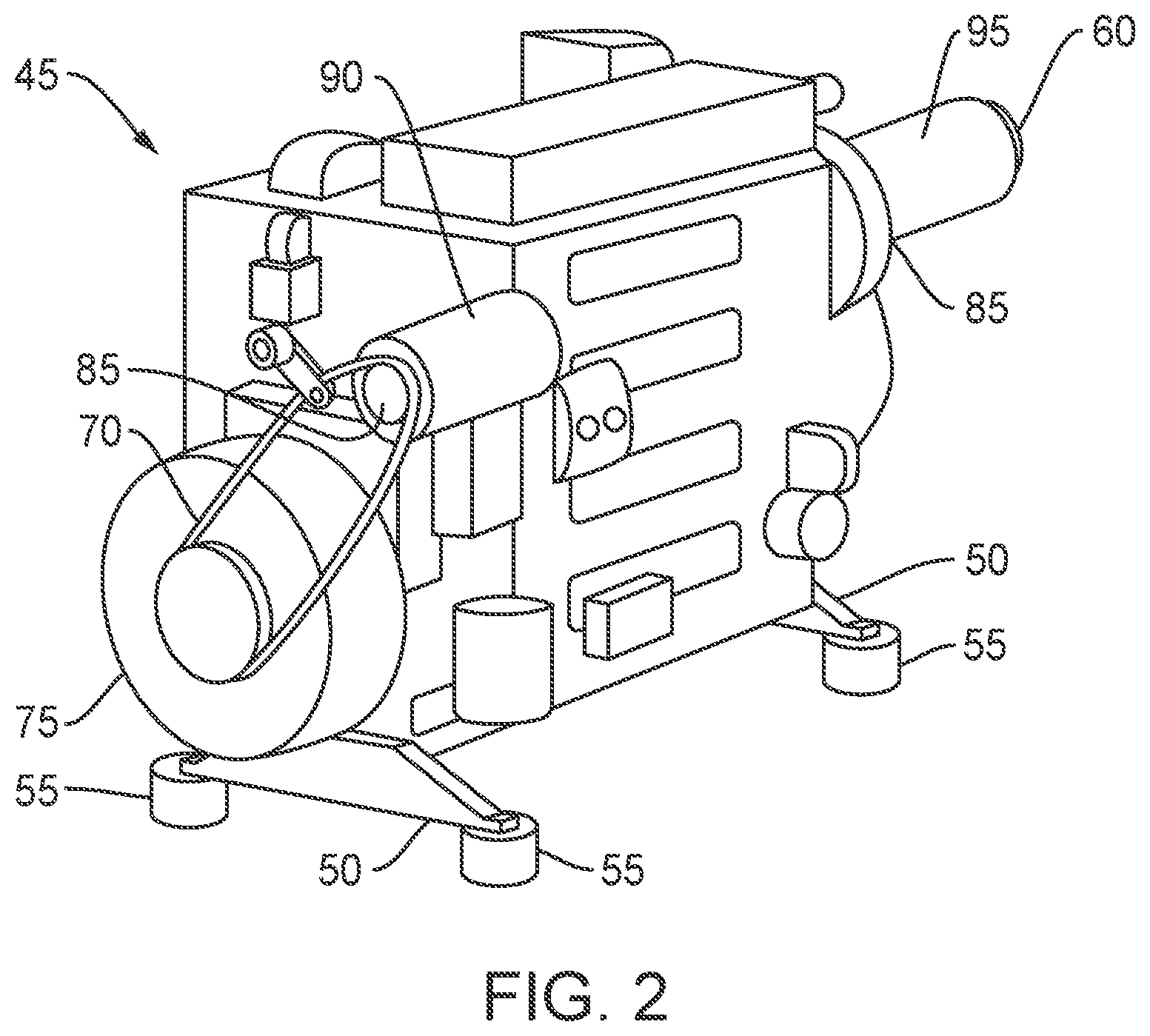 Patent US12377707 Figure 2 – Auxiliary power unit and method for a vehicle
