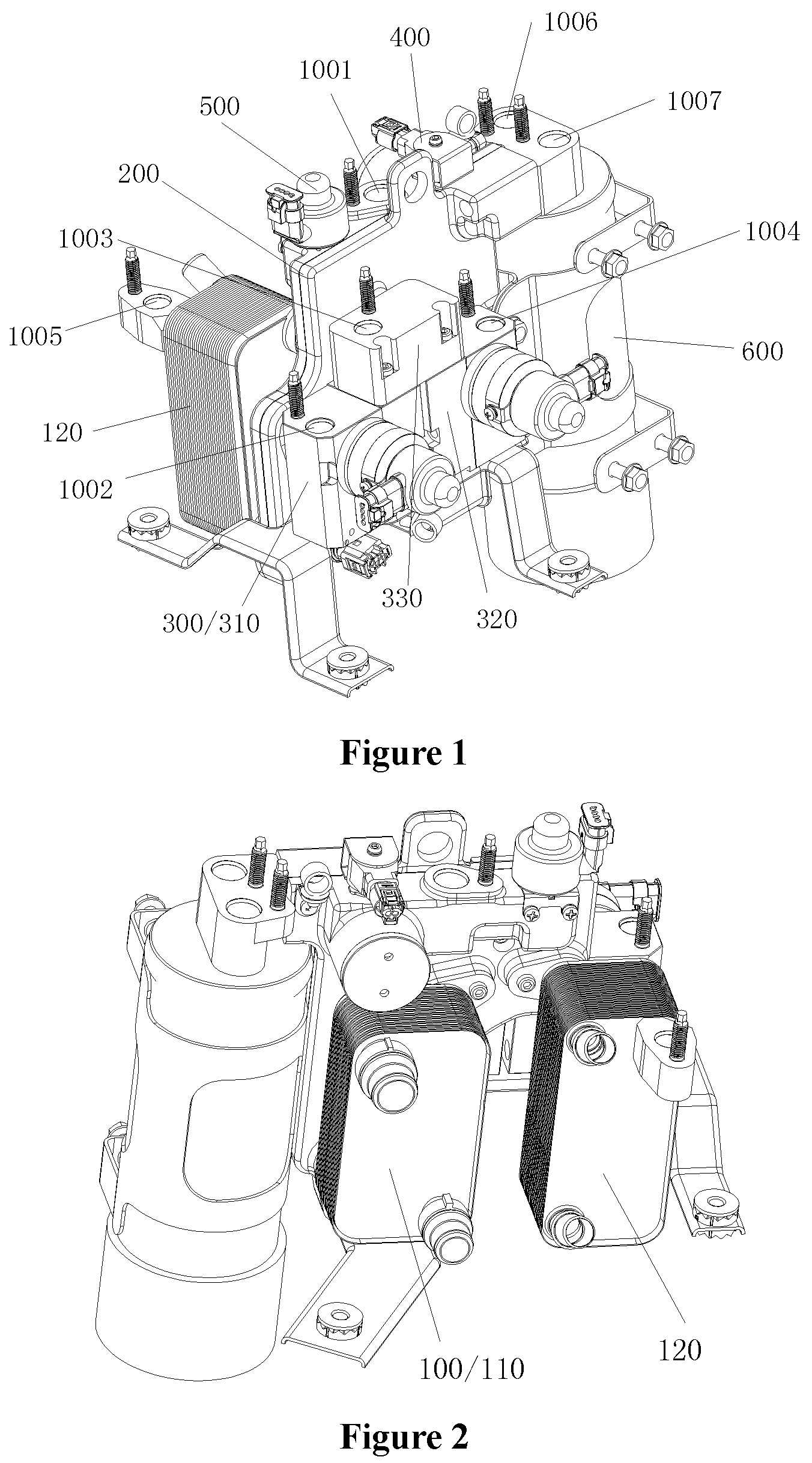 Patent US12377708 Figure 1 – Fluid management device and thermal management system