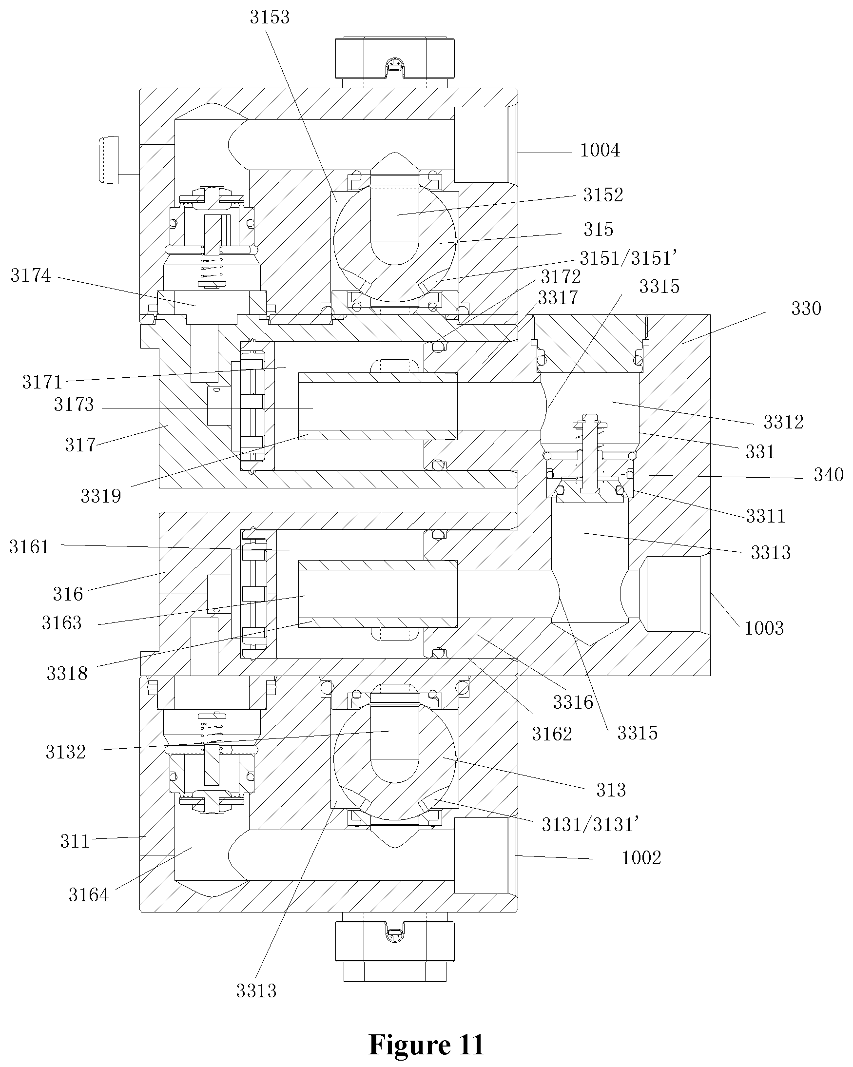 Patent US12377708 Figure 8 – Fluid management device and thermal management system