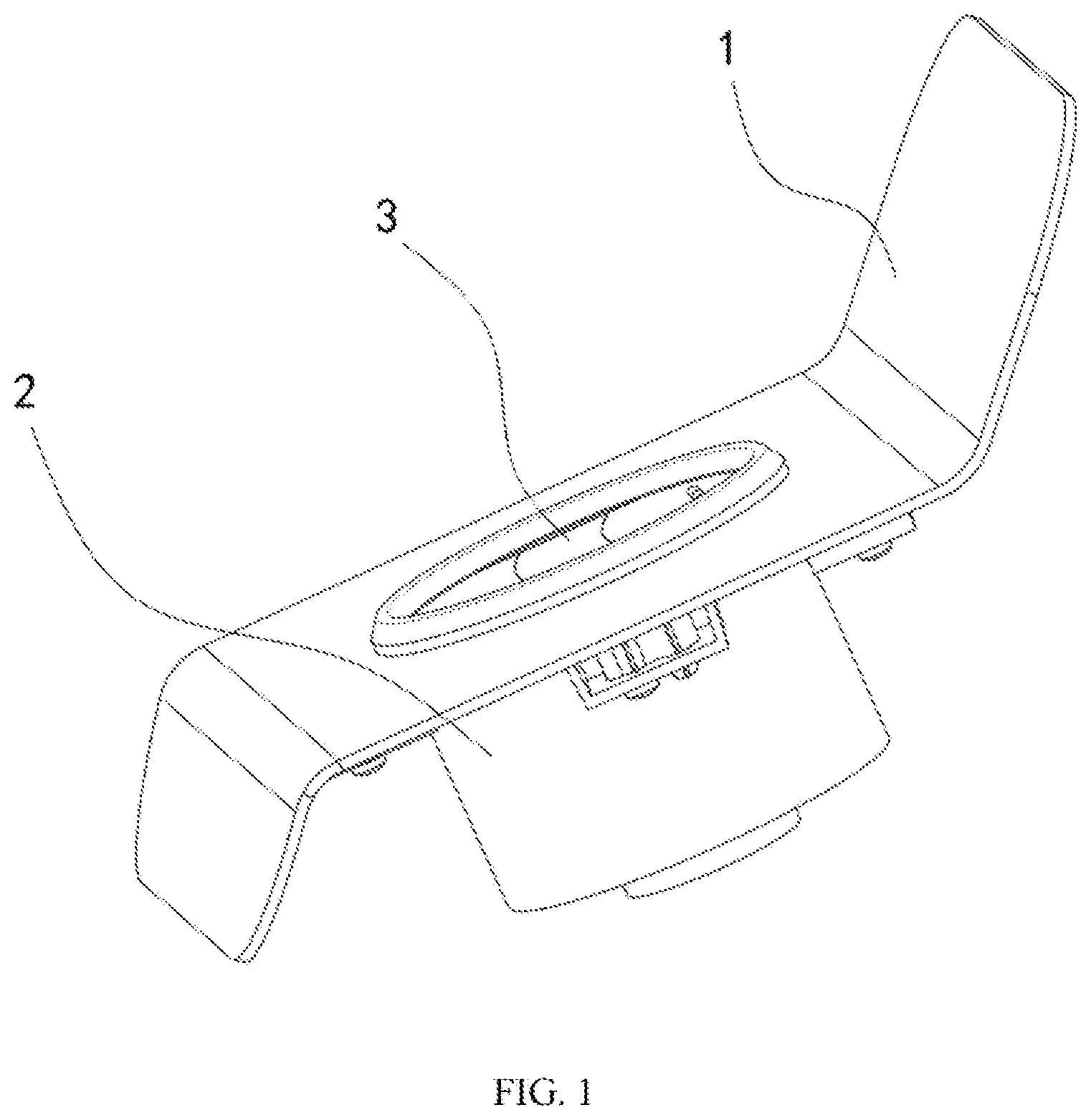 Patent US12377716 — Semi-automatic telescopic automobile air conditioner air outlet — Figure 1