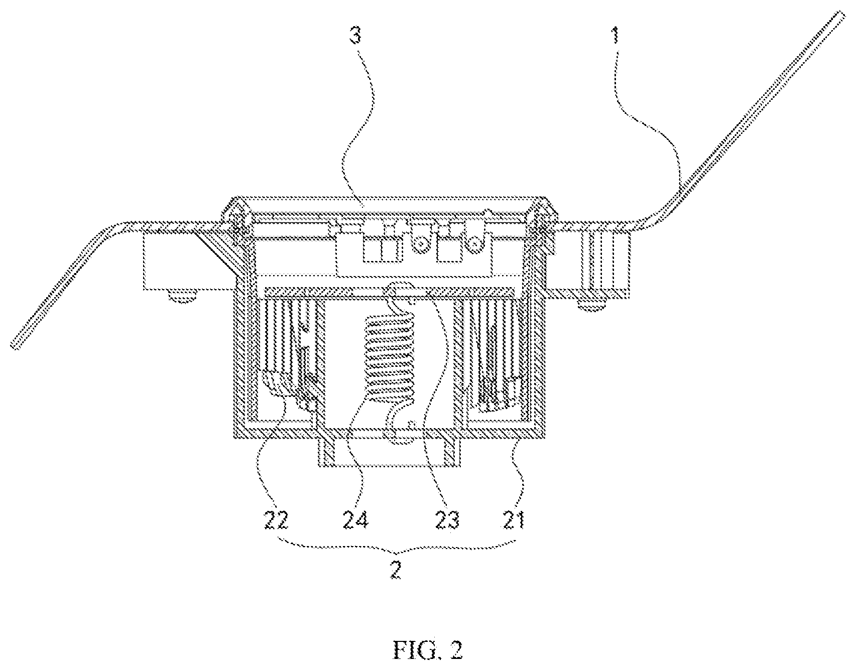 Patent US12377716 Figure 2 – Semi-automatic telescopic automobile air conditioner air outlet