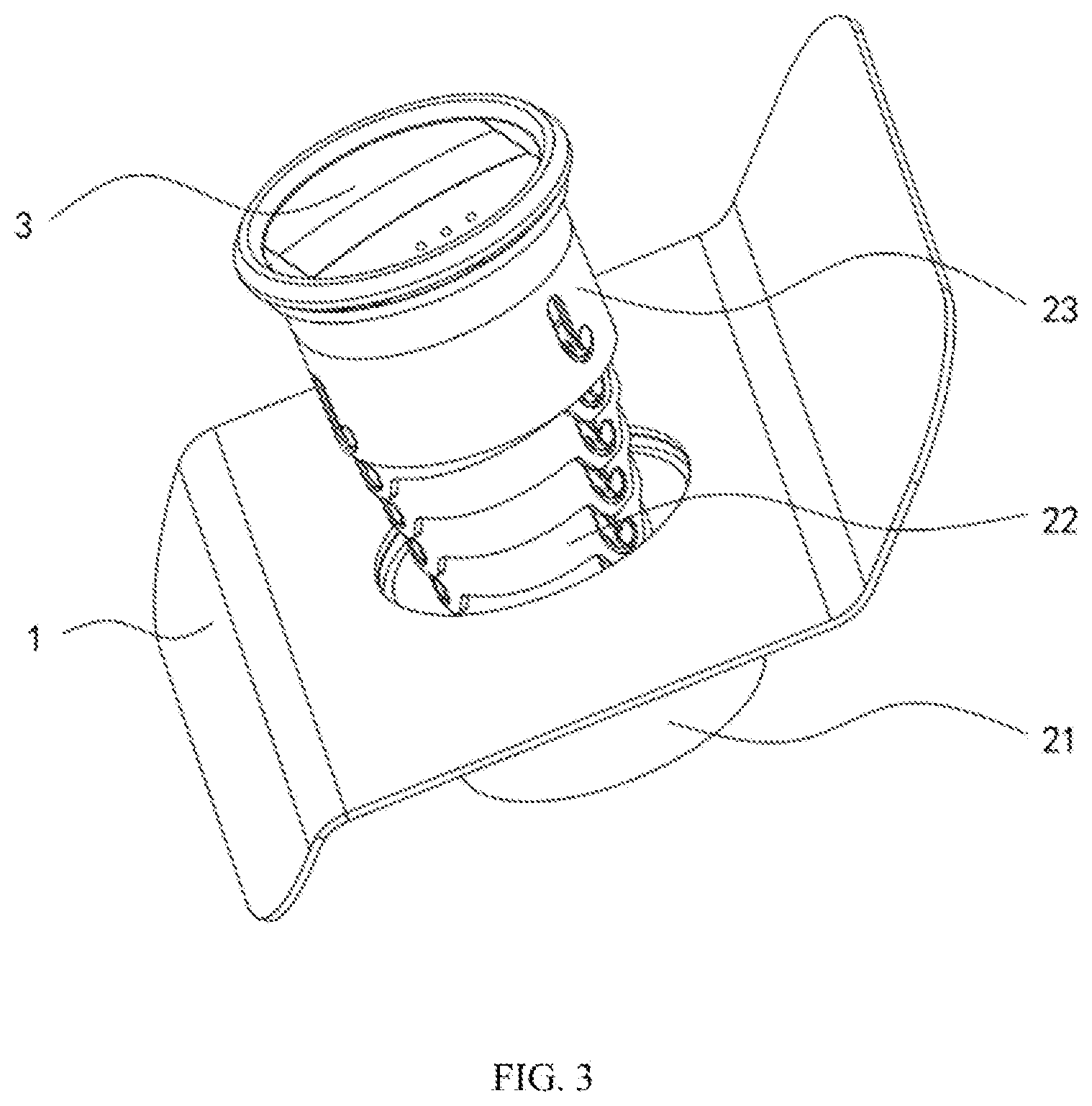 Patent US12377716 Figure 3 – Semi-automatic telescopic automobile air conditioner air outlet