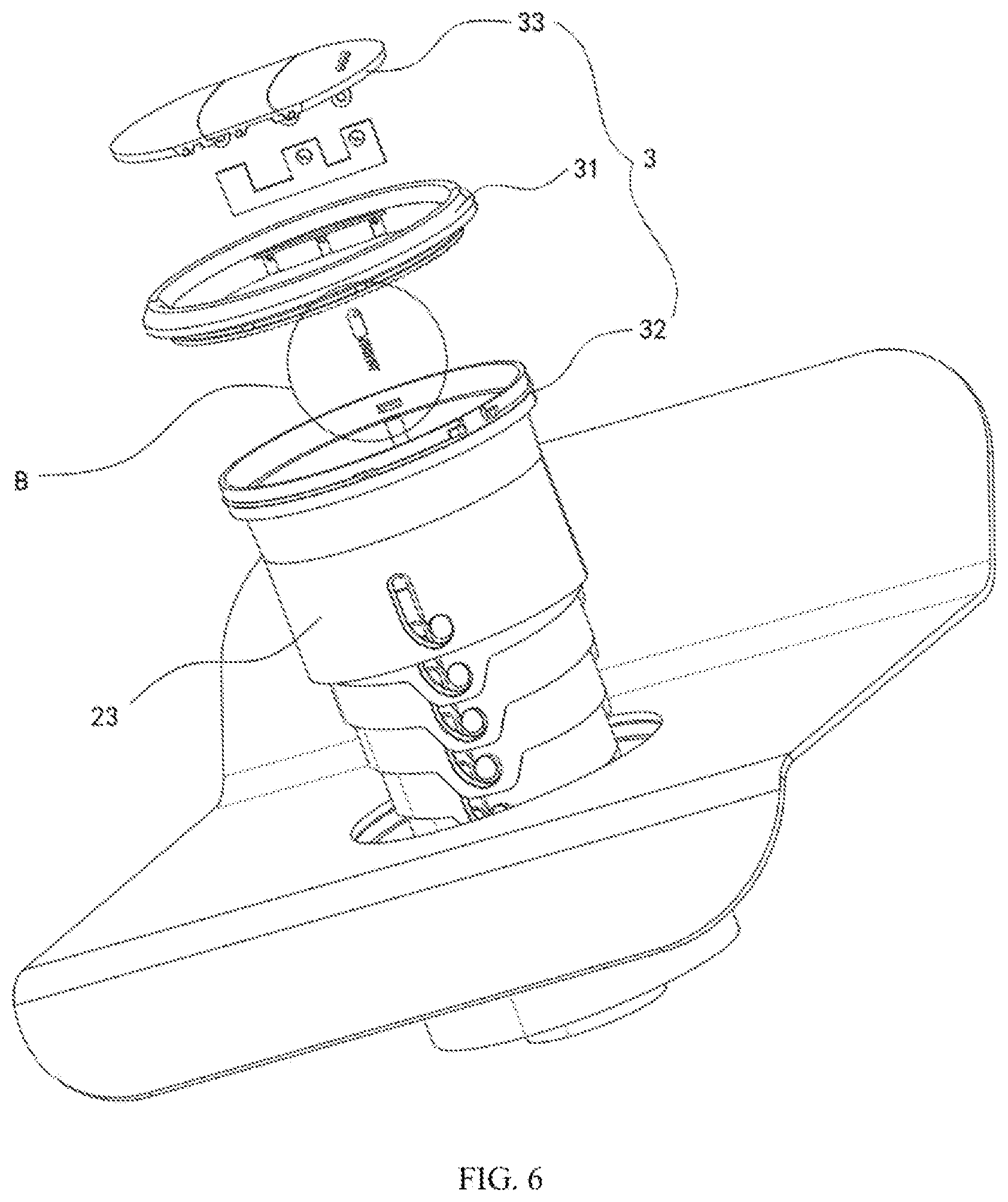 Patent US12377716 Figure 6 – Semi-automatic telescopic automobile air conditioner air outlet