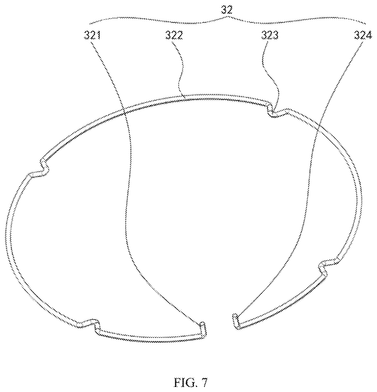 Patent US12377716 Figure 7 – Semi-automatic telescopic automobile air conditioner air outlet
