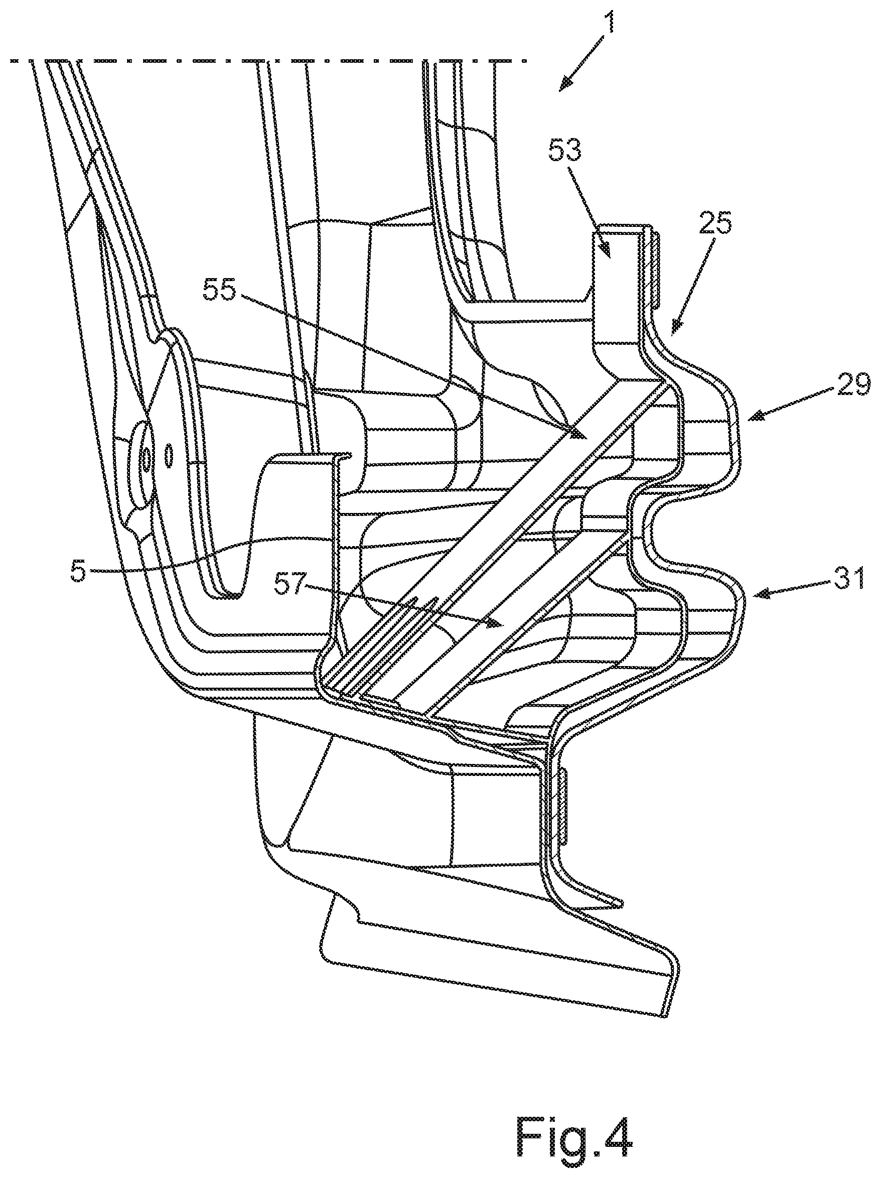 Patent US12377718 Figure 4 – Motor vehicle having a side door