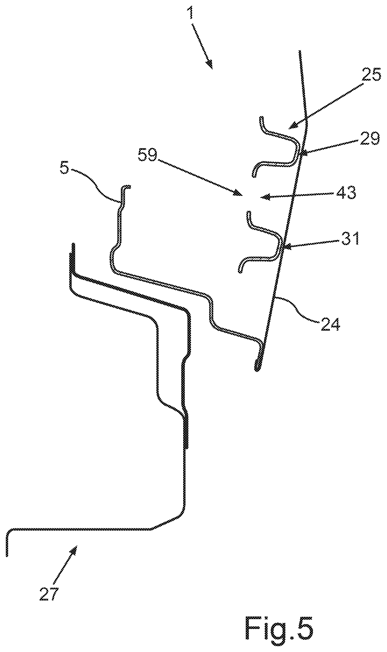 Patent US12377718 Figure 5 – Motor vehicle having a side door