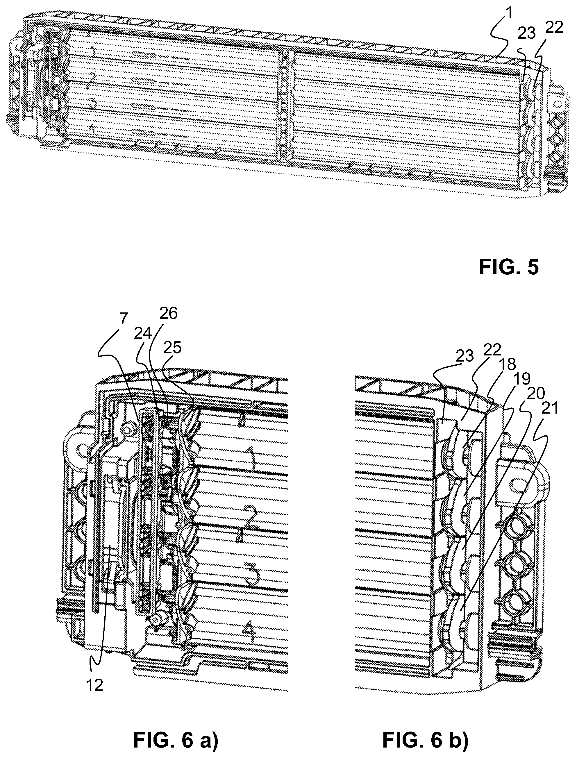Patent US12377724 Figure 3 – Radiator shutter for motor vehicles
