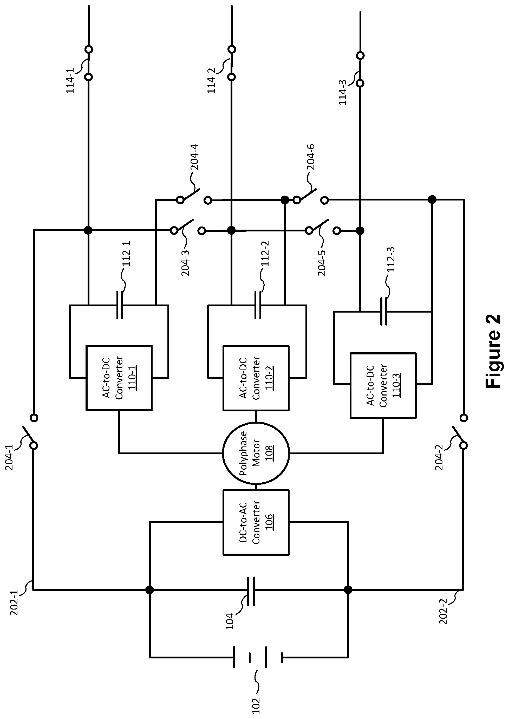 Patent US12377742 Figure 2 – Systems and methods for energy transfer for electrical vehicles