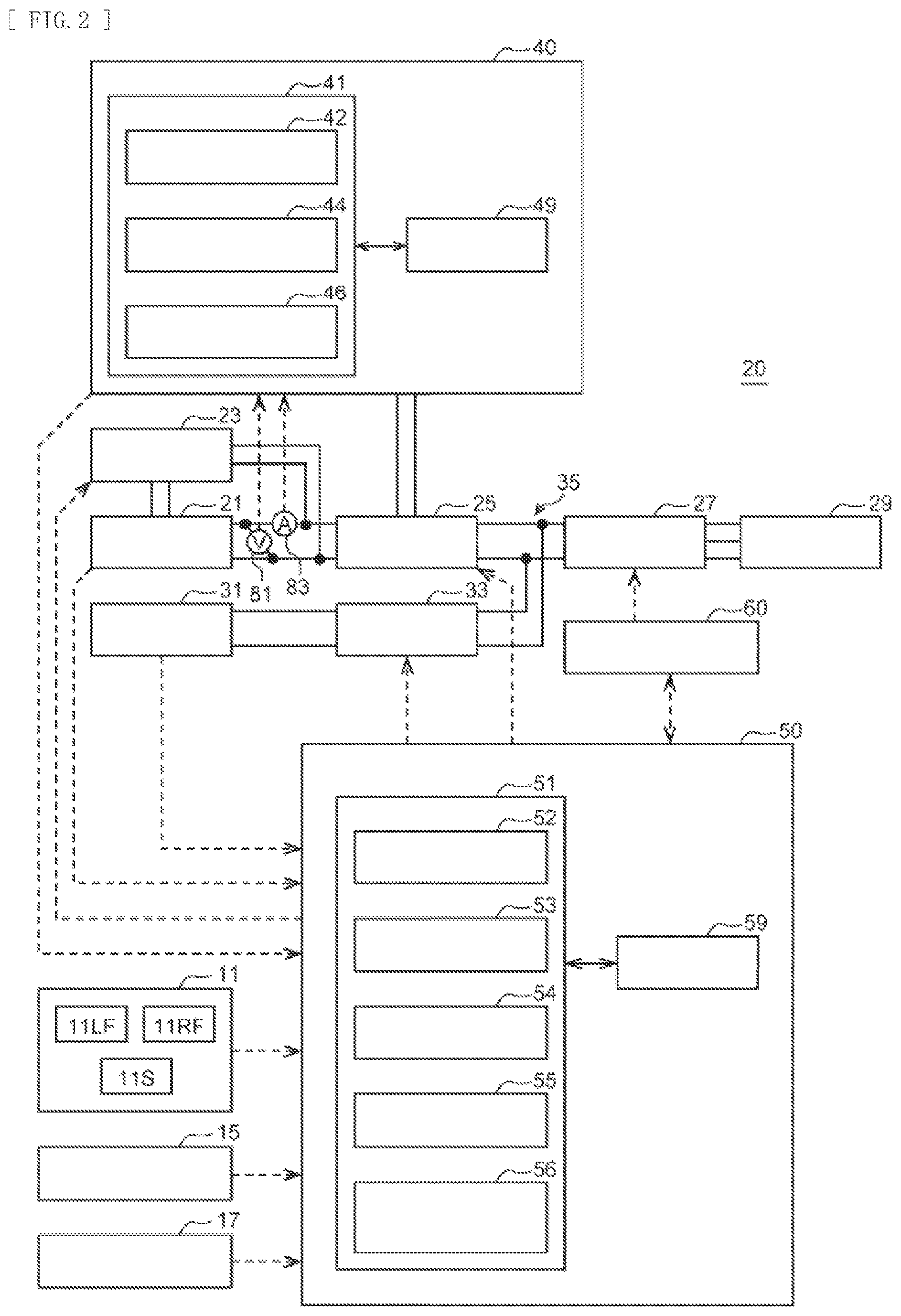 Patent US12377756 Figure 2 – Electric power control apparatus, fuel cell system, vehicle, and recording medium