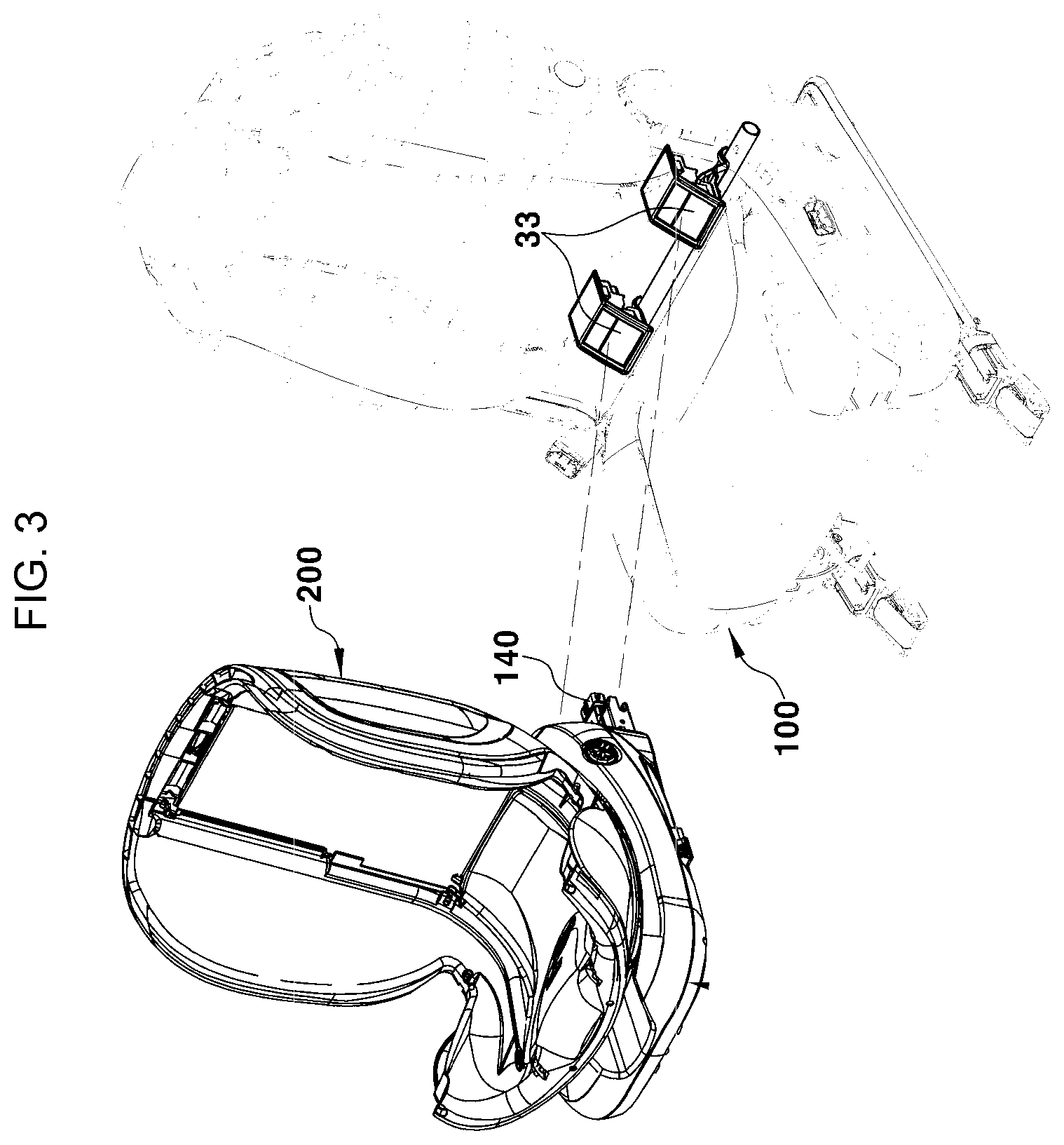 Patent US12377762 Figure 3 – System and method for controlling motor-driven child seat for vehicle