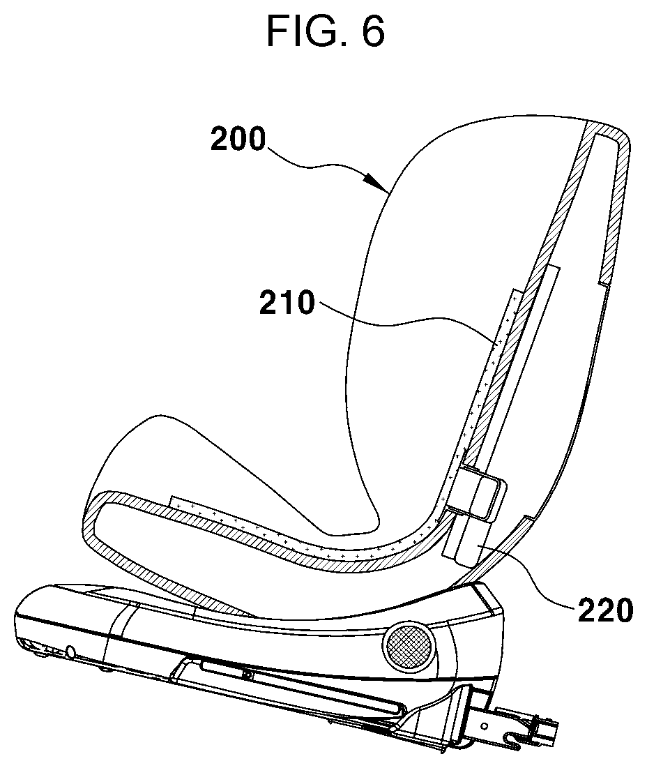 Patent US12377762 Figure 5 – System and method for controlling motor-driven child seat for vehicle