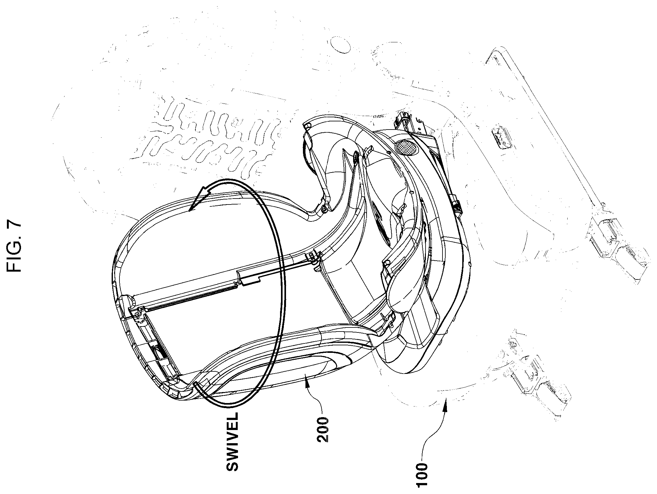 Patent US12377762 Figure 6 – System and method for controlling motor-driven child seat for vehicle