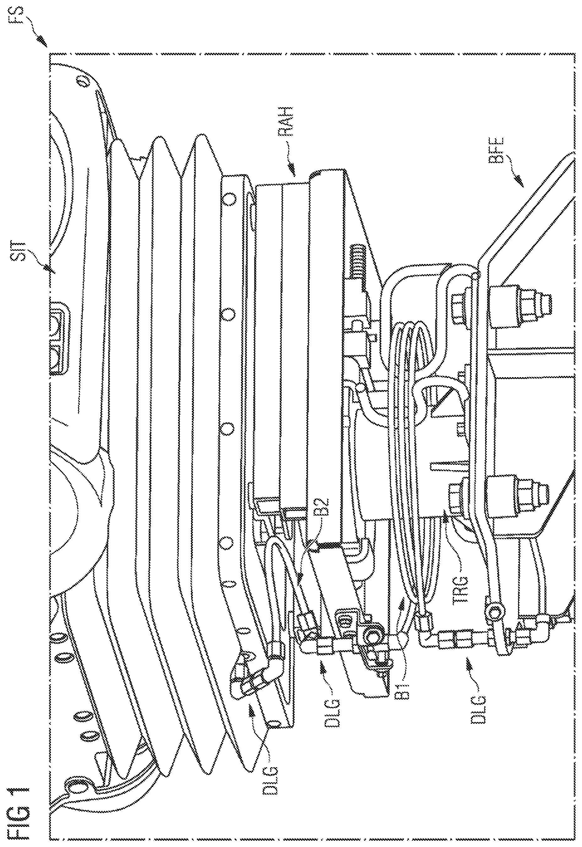 Patent US12377763 Figure 1 – Driver's seat for a rail vehicle