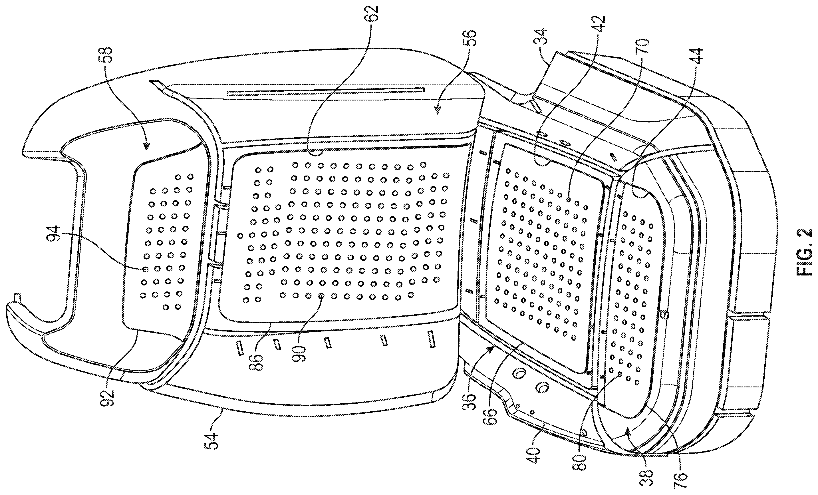 Patent US12377764 Figure 2 – Ventilated seat and method of making