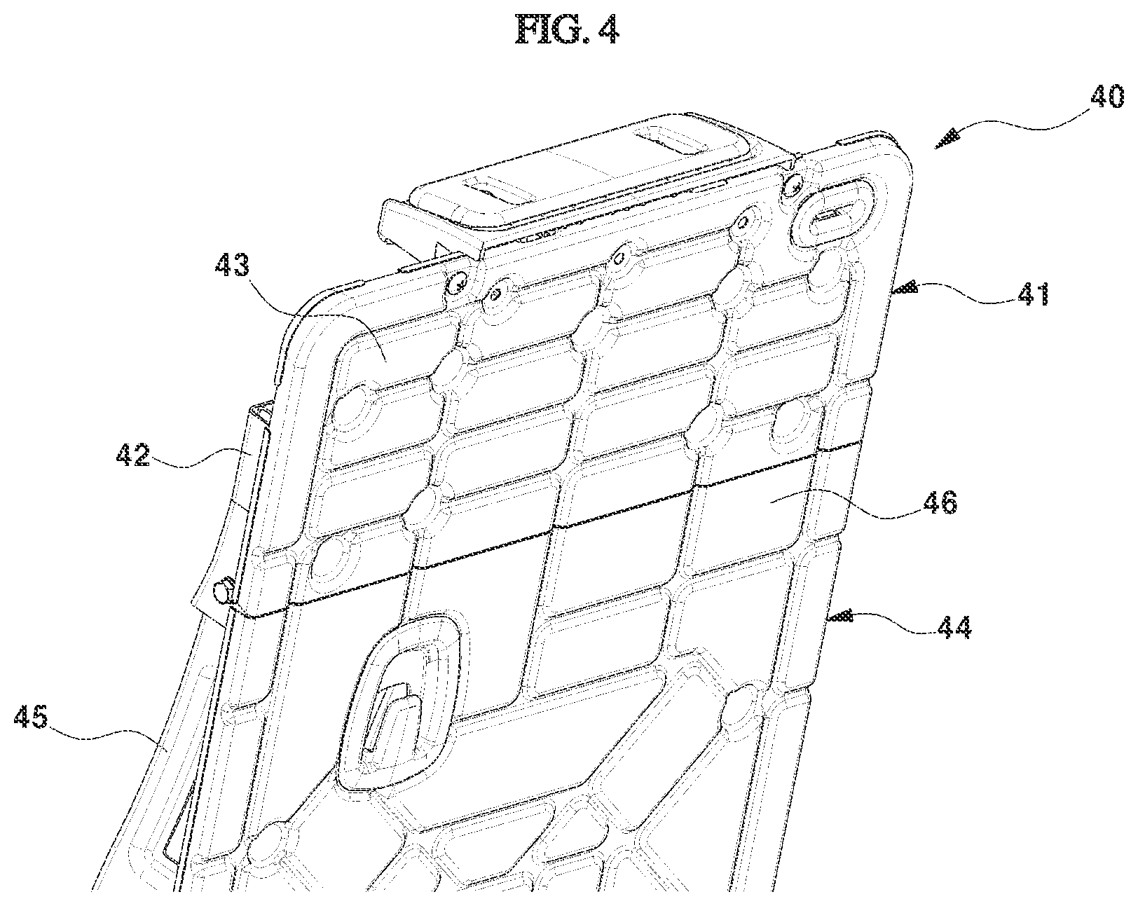 Patent US12377767 Figure 3 – Vehicle seat