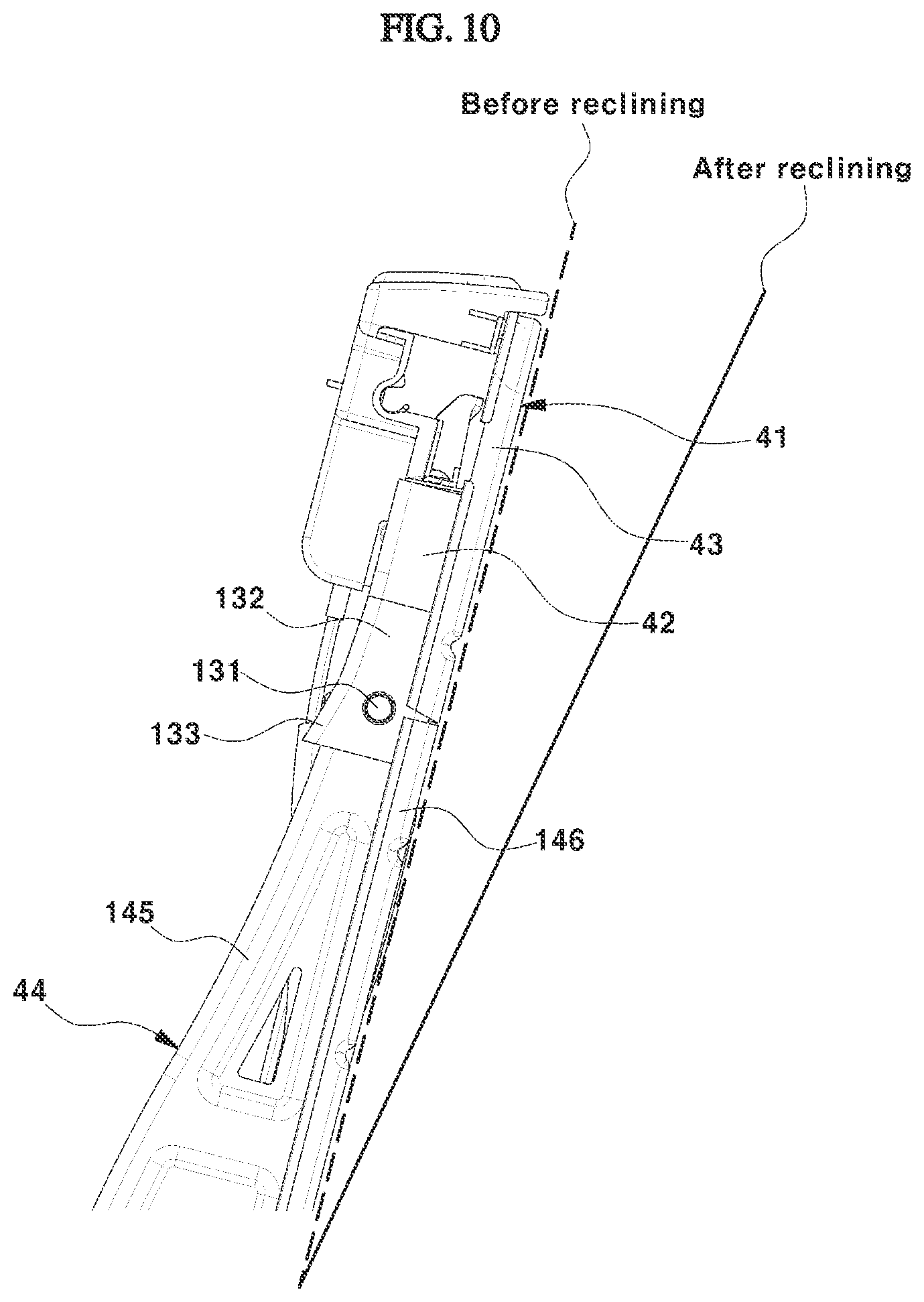 Patent US12377767 Figure 9 – Vehicle seat