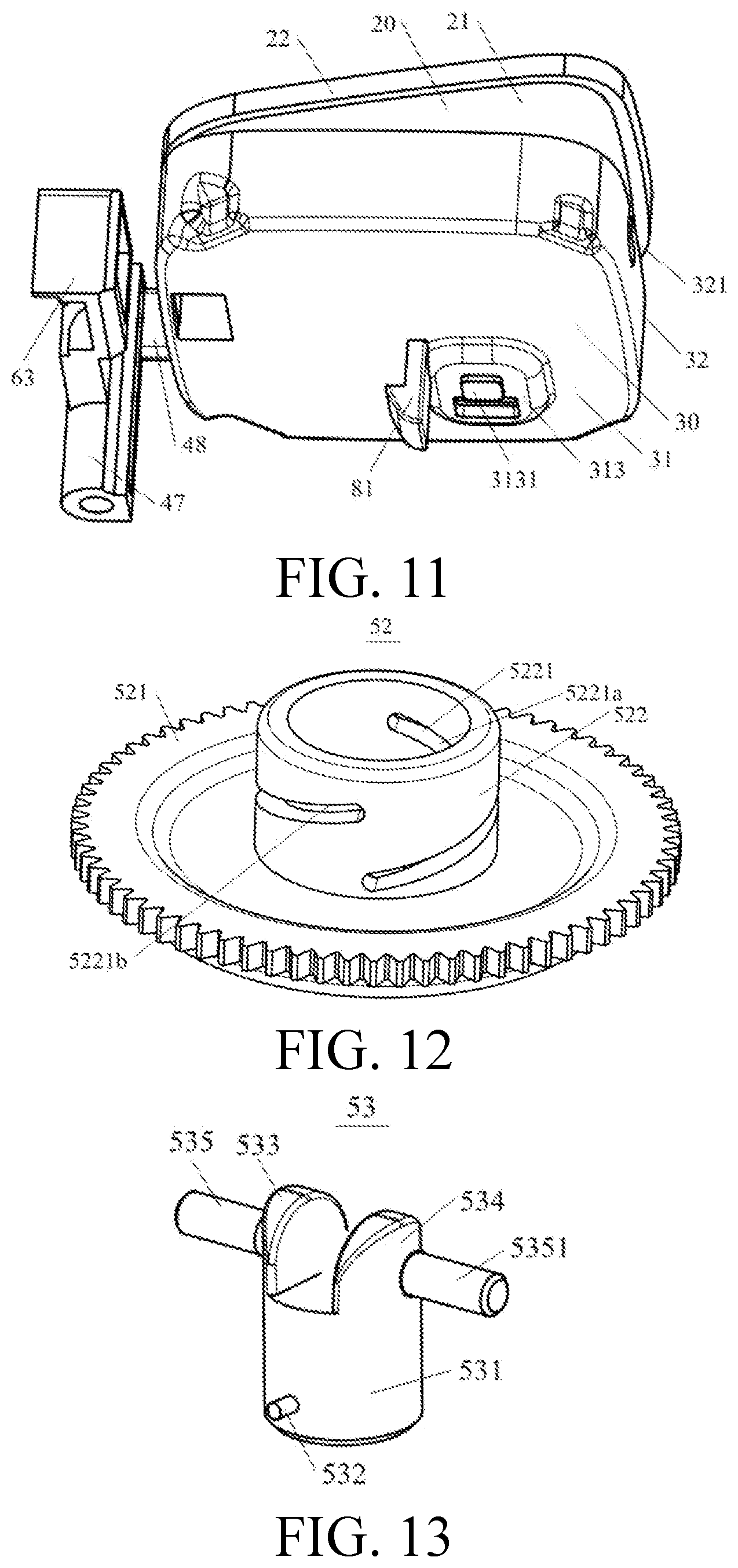 Patent US12377768 Figure 6 – Cup holder assembly and vehicle having same