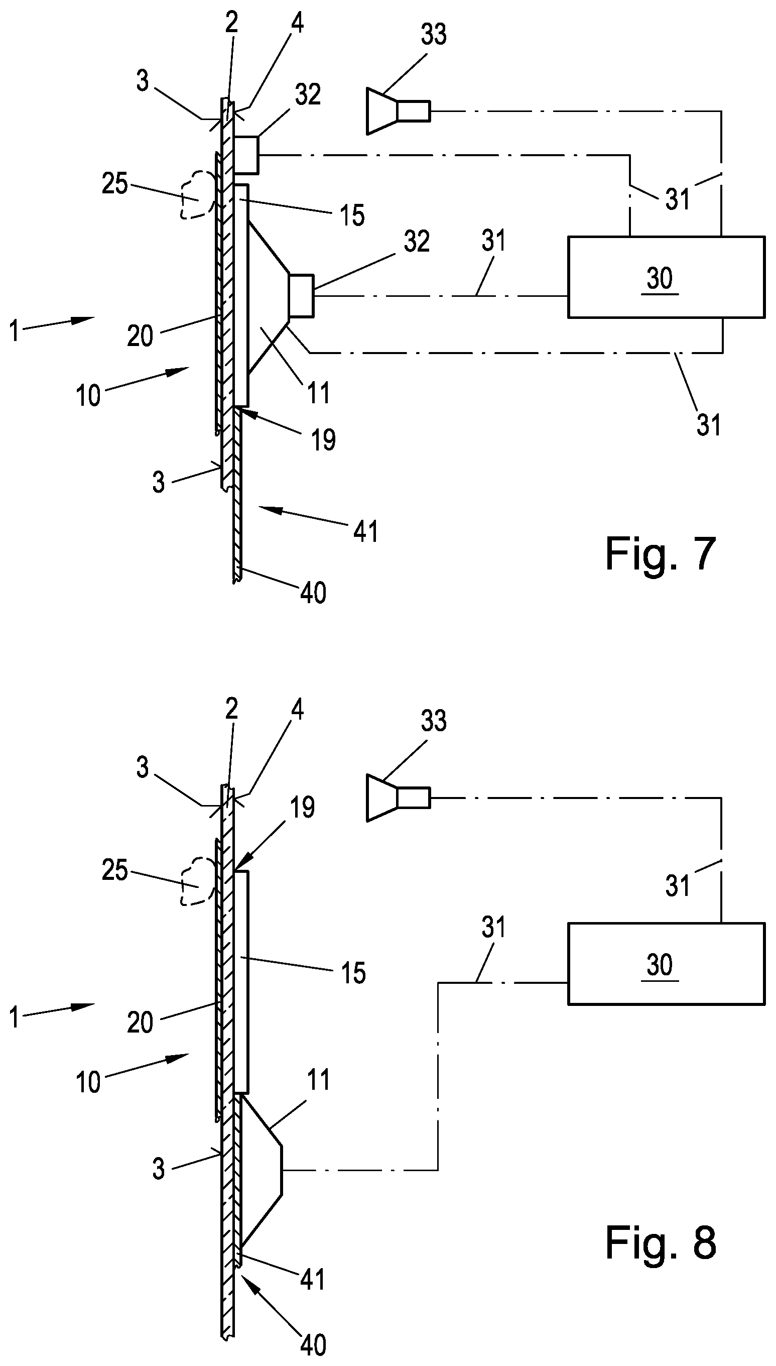 Patent US12377771 Figure 4 – Cleaning device for a window pane