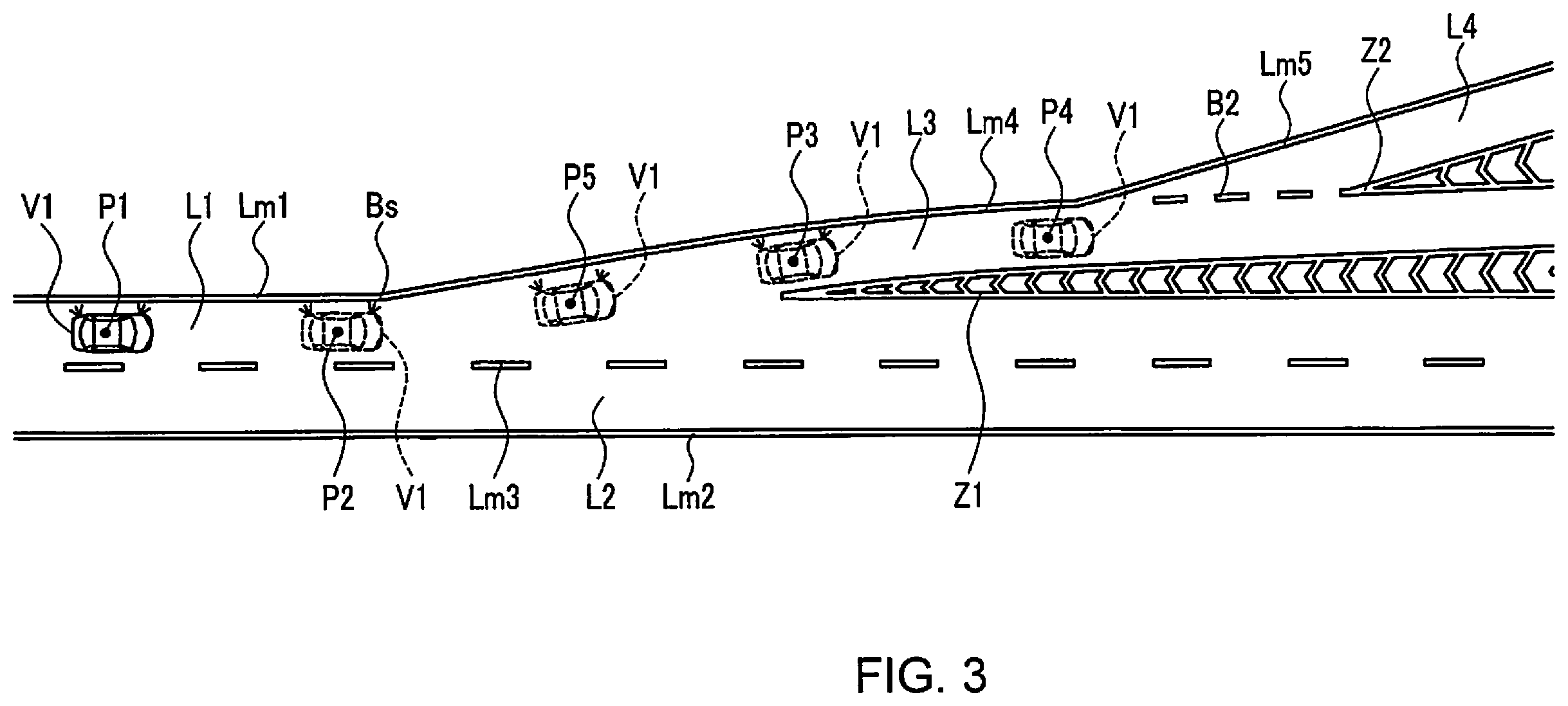 Patent US12377775 Figure 3 – Vehicle control method and vehicle control device