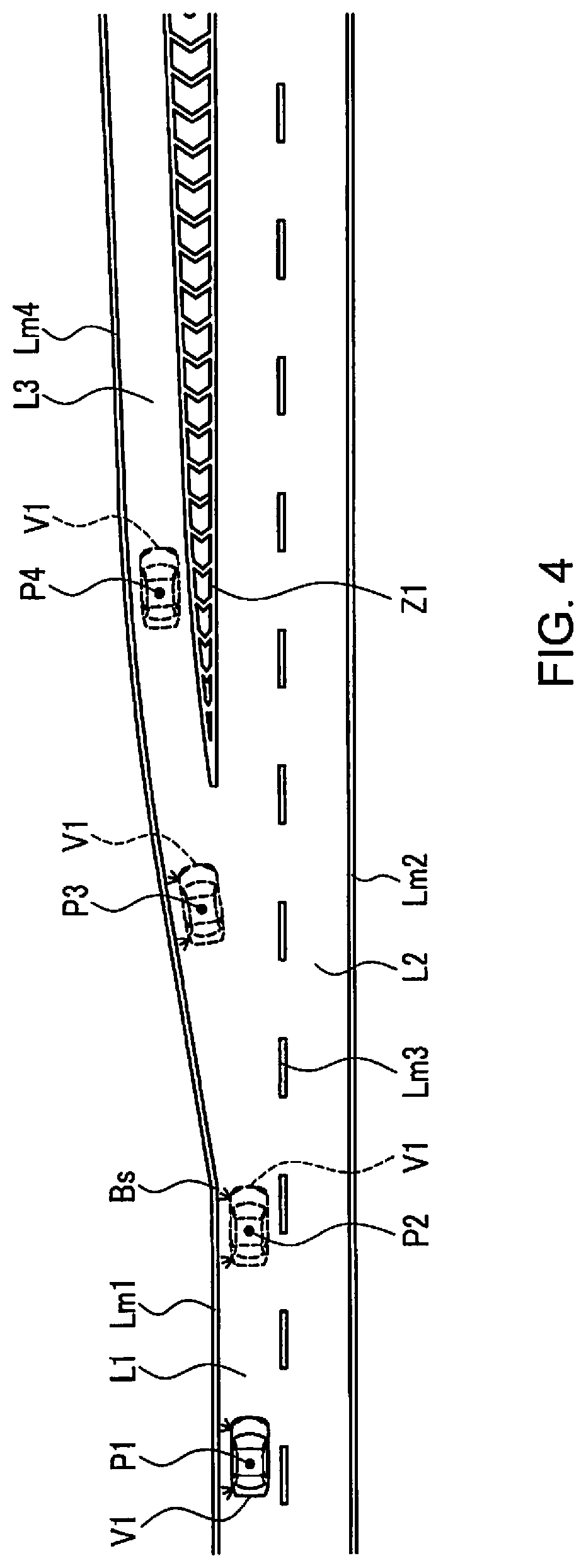 Patent US12377775 Figure 4 – Vehicle control method and vehicle control device