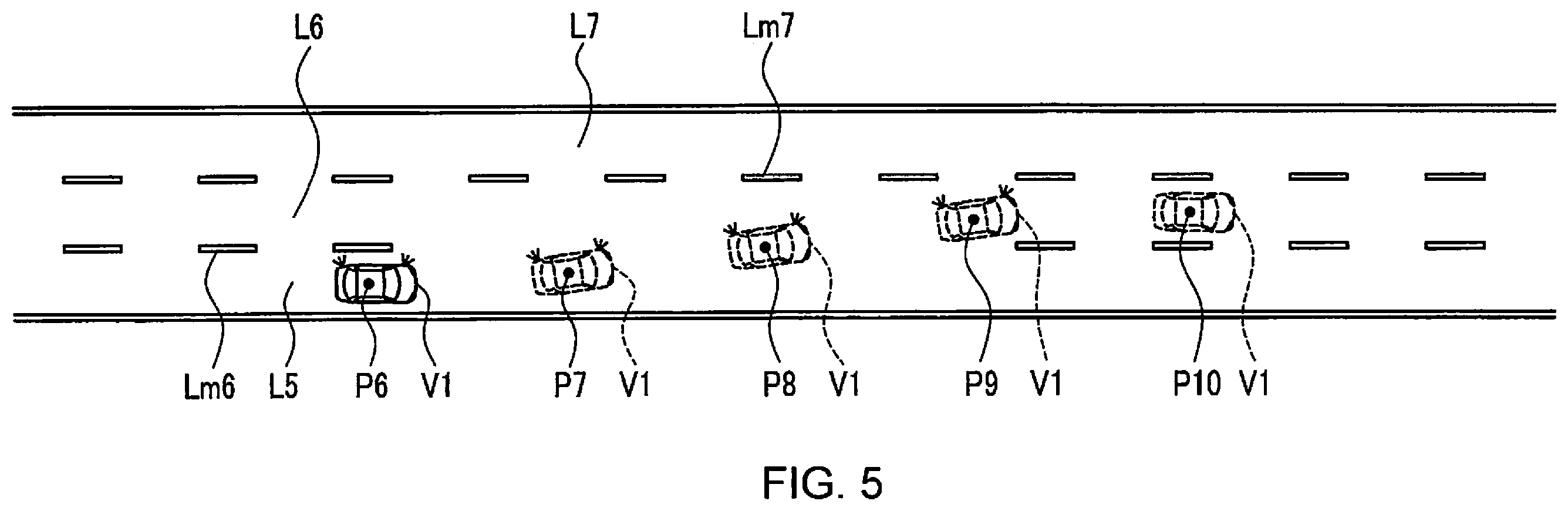 Patent US12377775 Figure 5 – Vehicle control method and vehicle control device