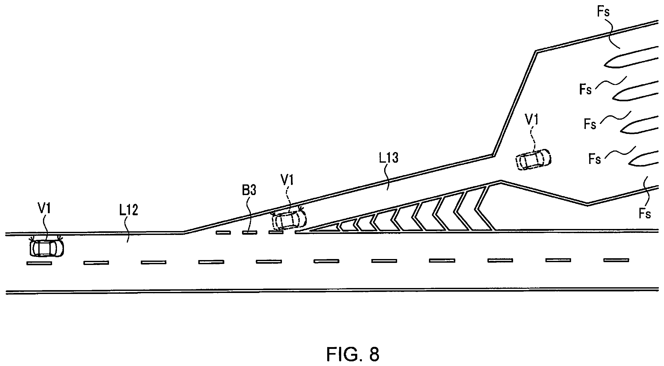 Patent US12377775 Figure 8 – Vehicle control method and vehicle control device