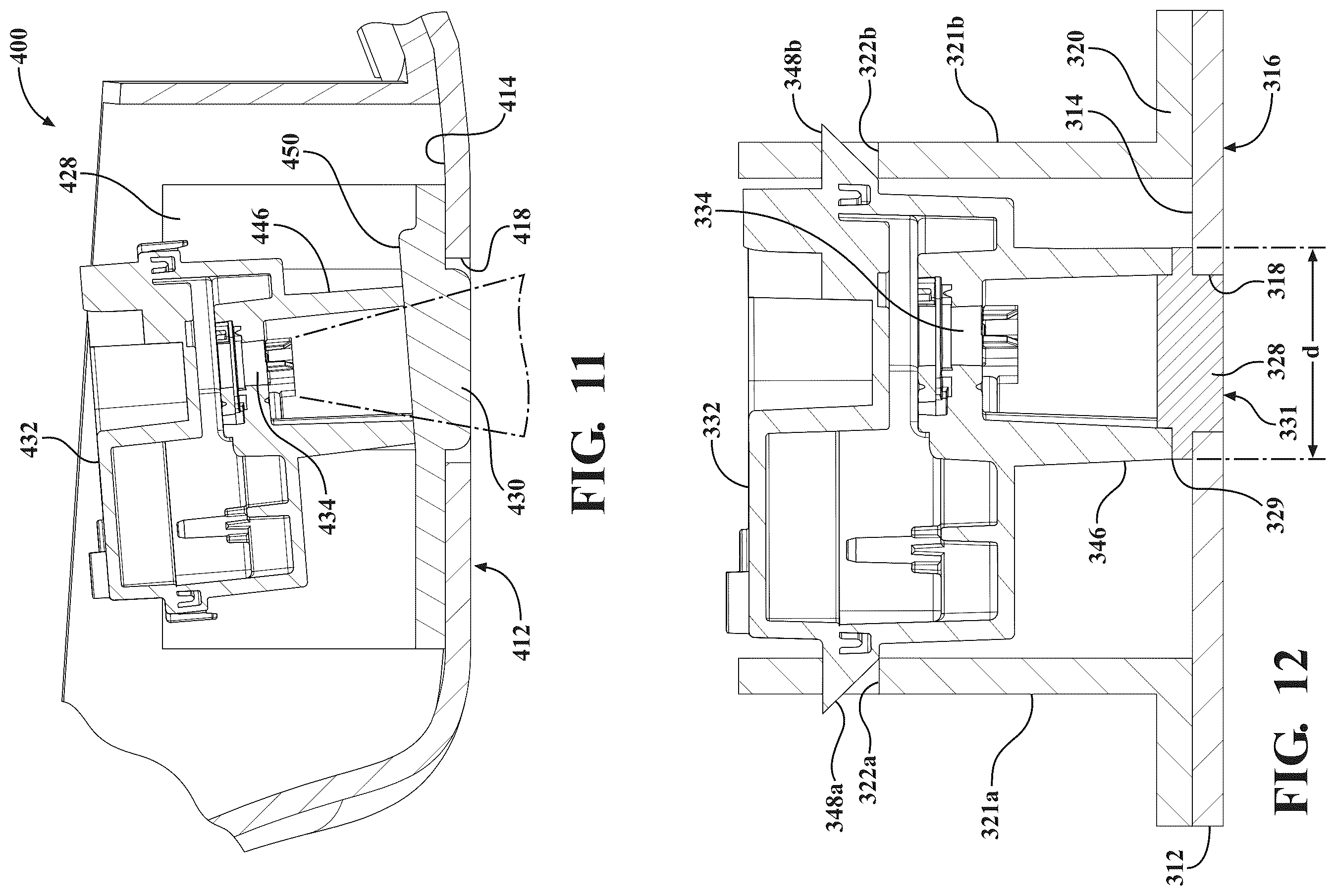 Patent US12377781 Figure 8 – Integrated in-surface lens assembly