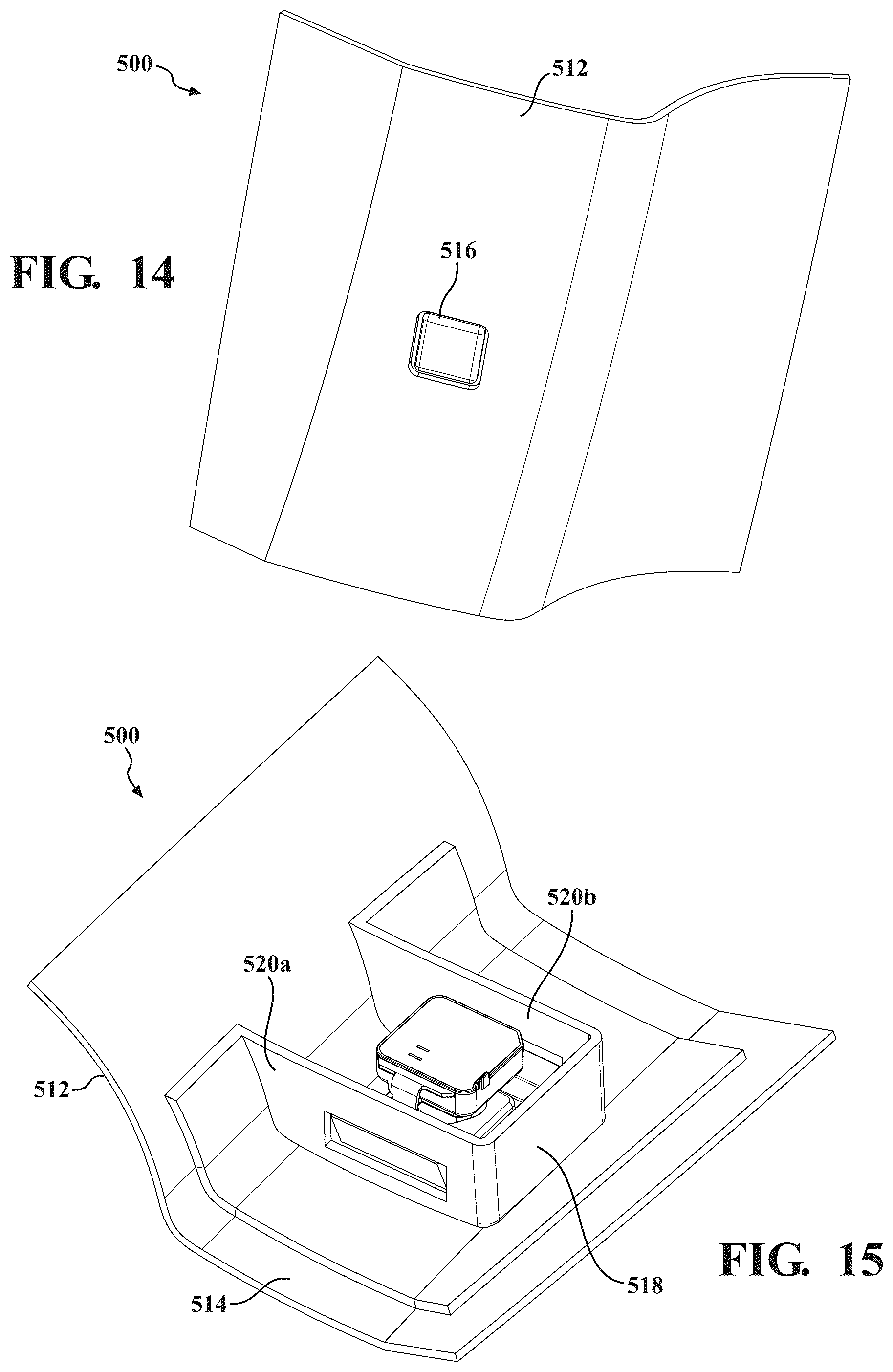 Patent US12377781 Figure 10 – Integrated in-surface lens assembly