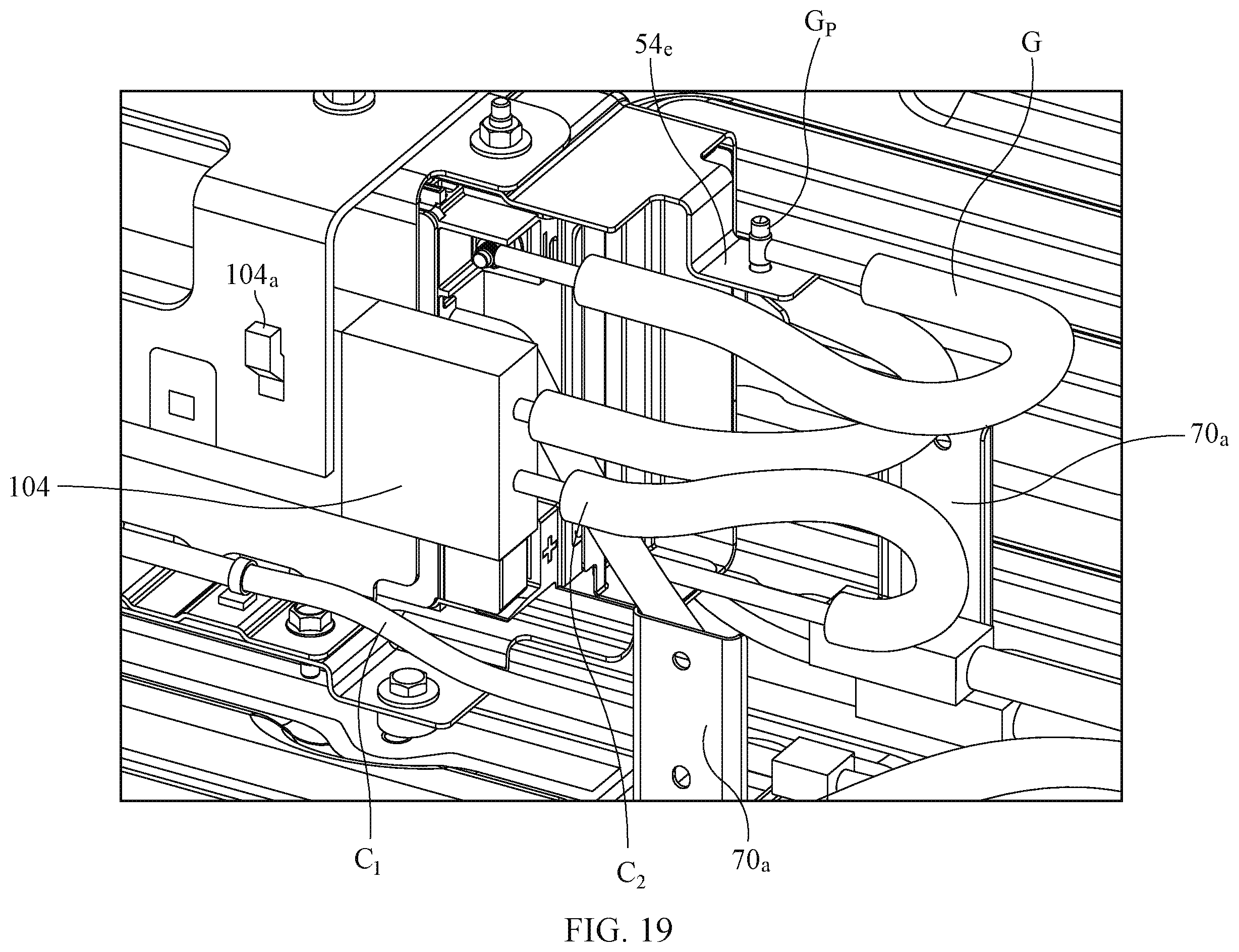Patent US12377786 Figure 18 – Center console assembly