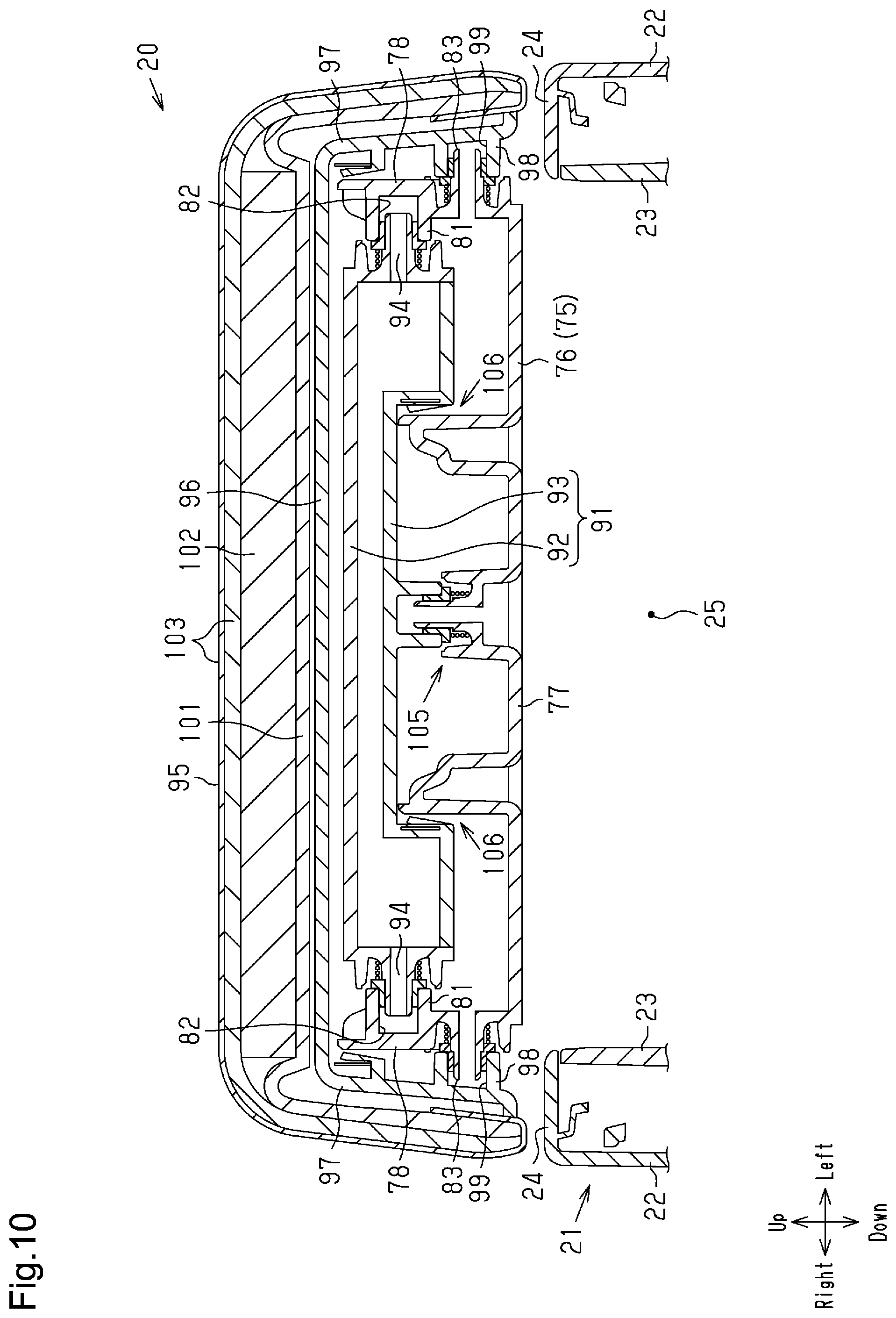 Patent US12377787 Figure 10 – Console box