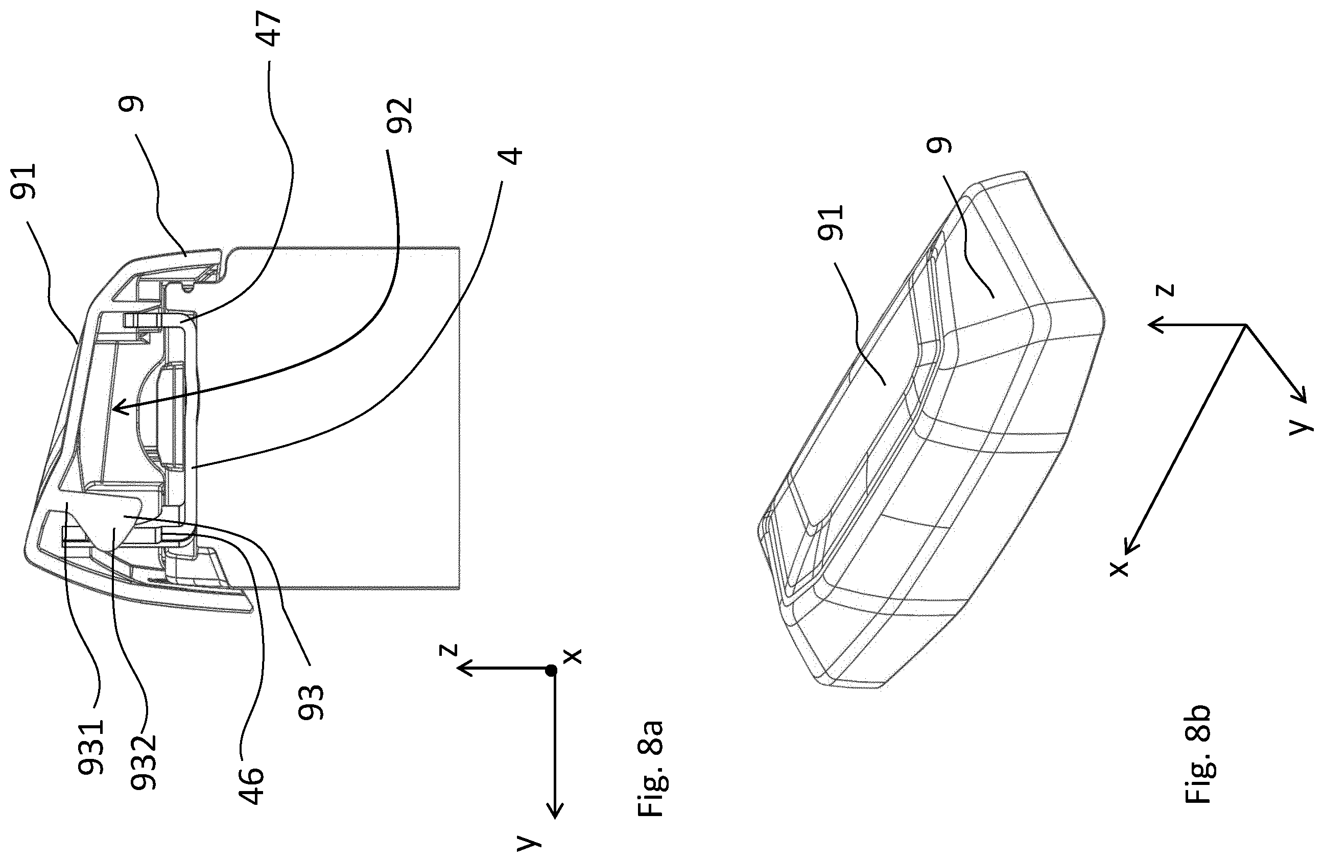Patent US12377788 Figure 6 – Roof rack foot assembly for a roof rack and a roof rack for a vehicle