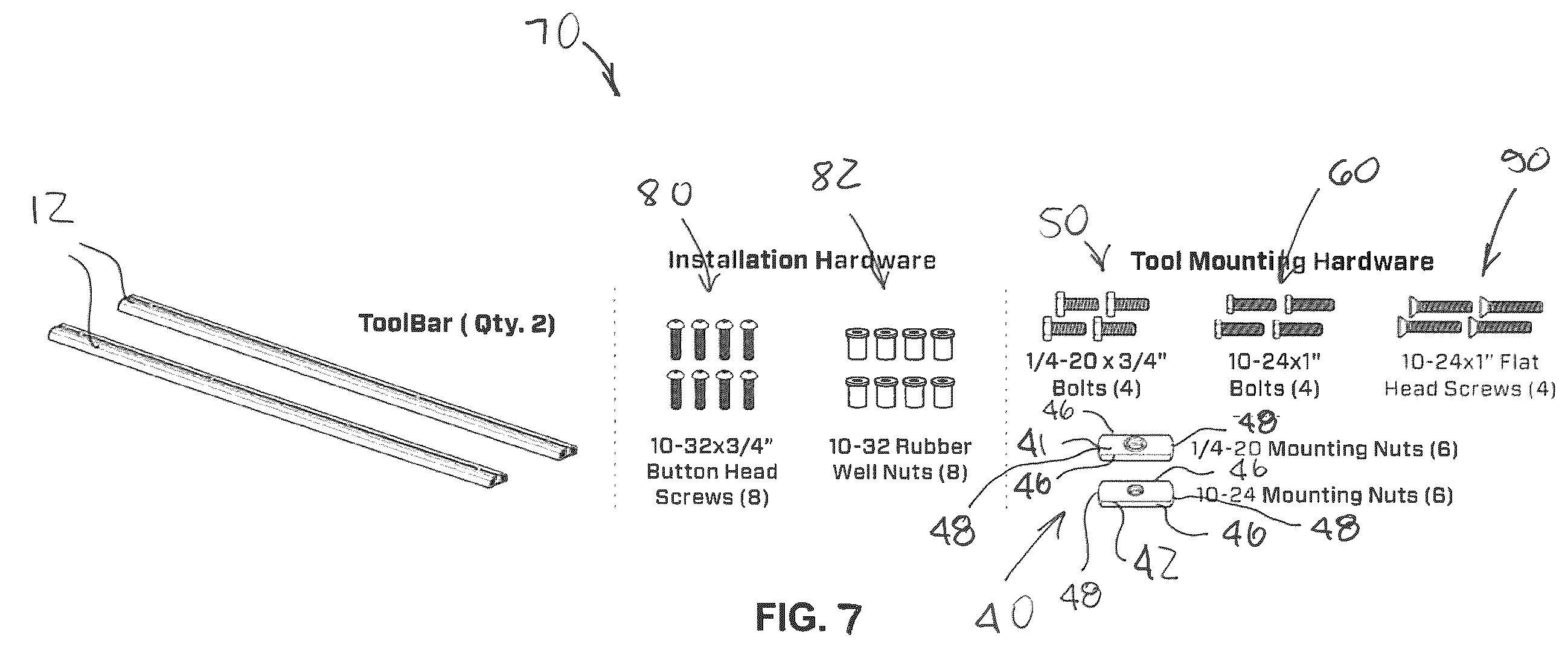 Patent US12377795 Figure 6 – Toolbar systems