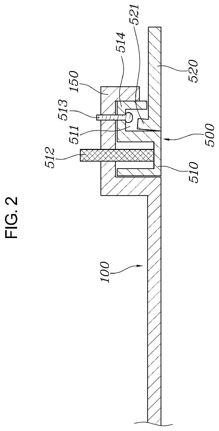 Patent US12377798 Figure 2 – Vehicle cockpit module