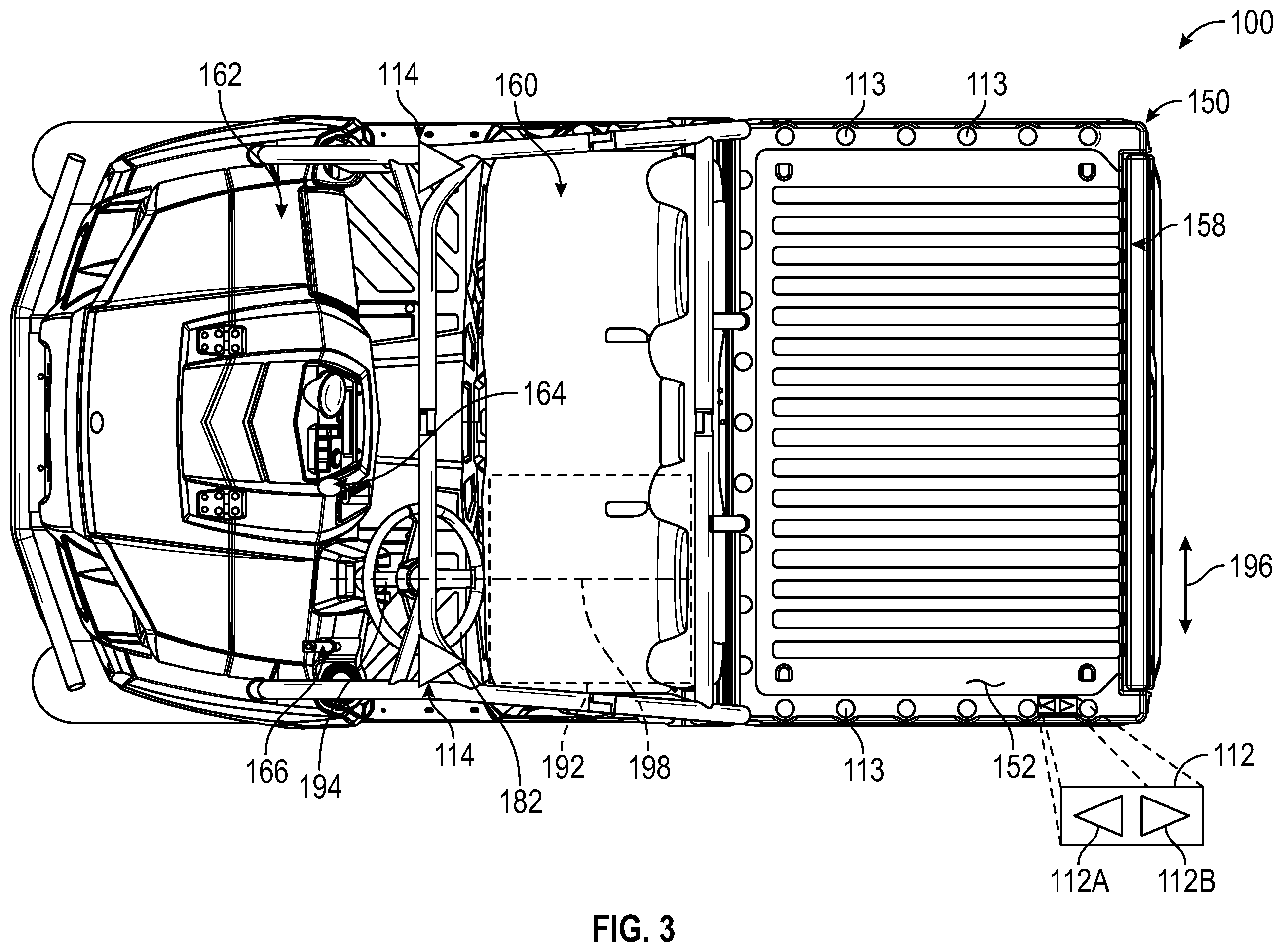 Patent US12377801 Figure 4 – Automatic vehicle control