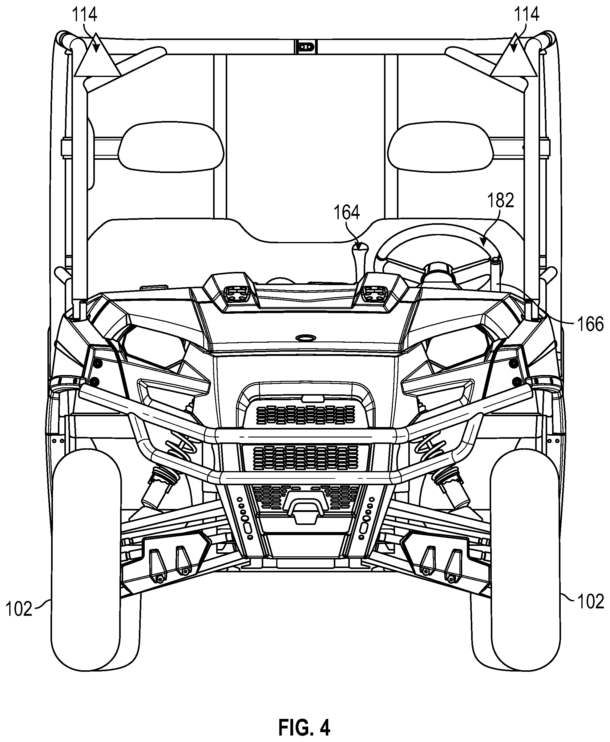 Patent US12377801 Figure 5 – Automatic vehicle control