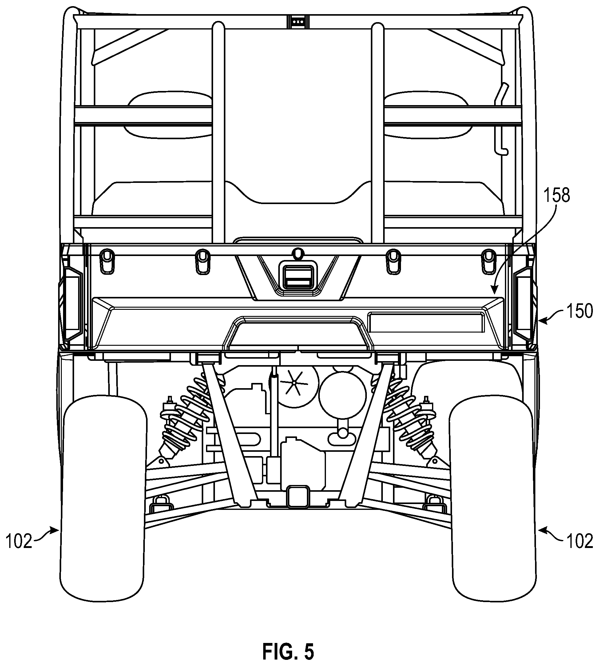 Patent US12377801 Figure 6 – Automatic vehicle control