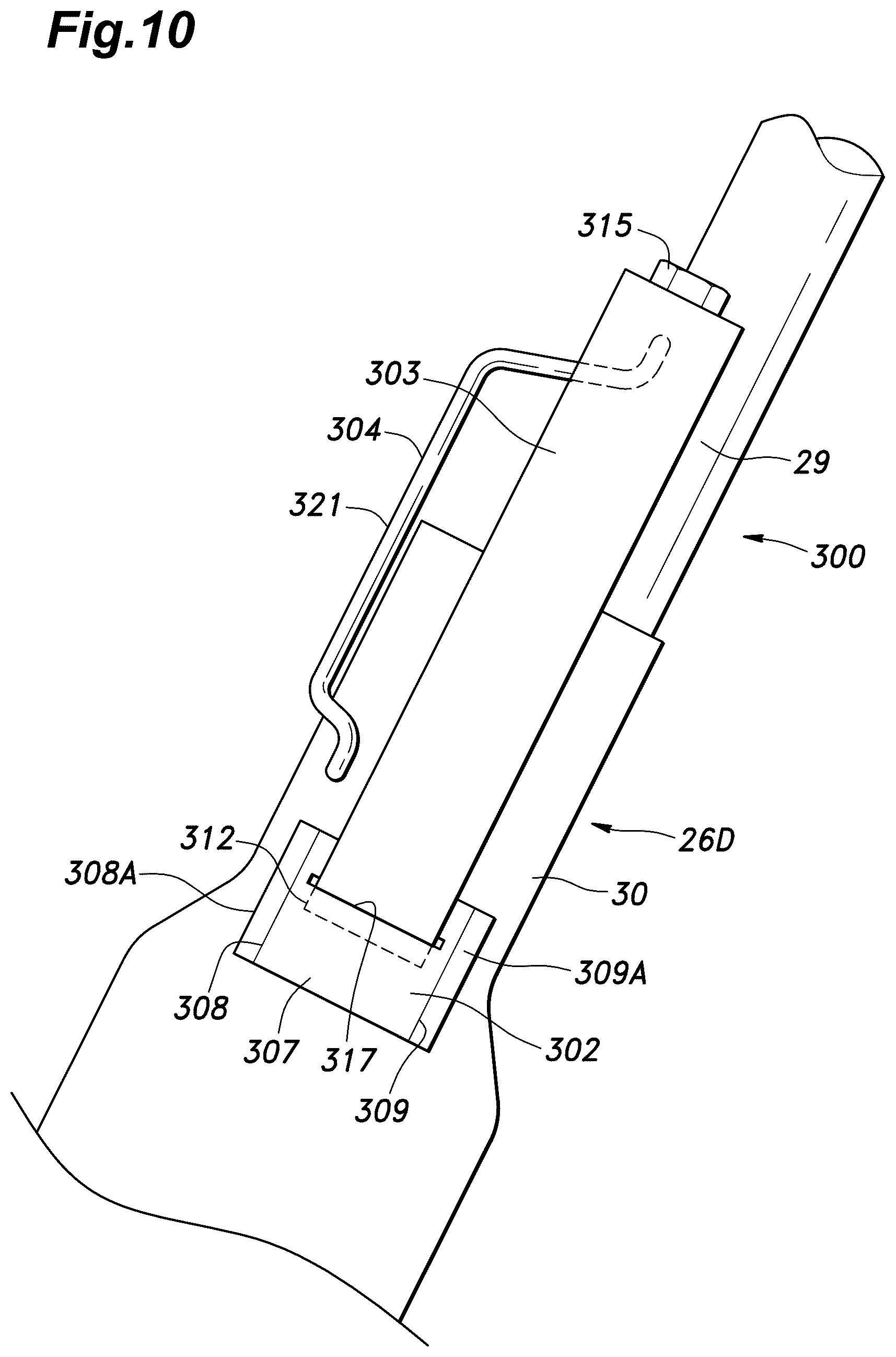 Patent US12377809 Figure 10 – Vehicle seat
