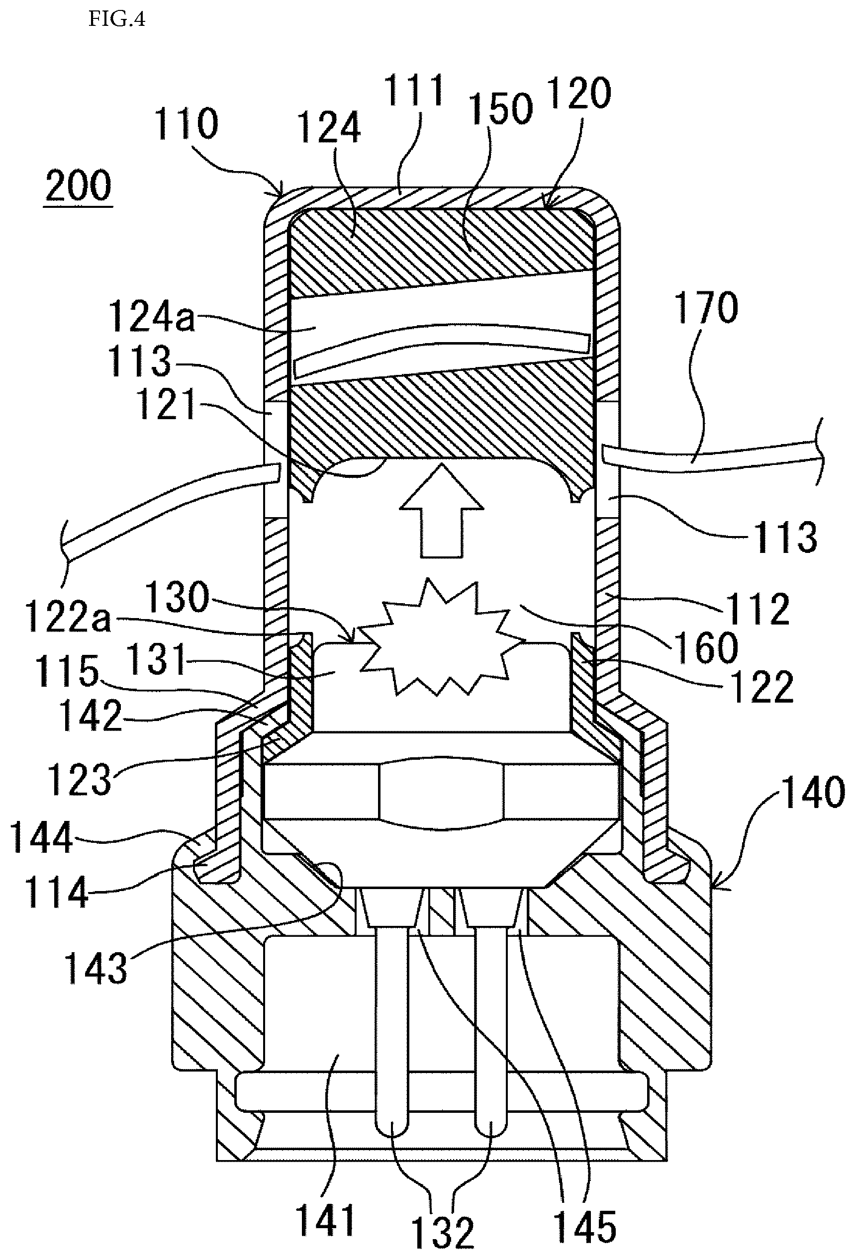 Patent US12377810 Figure 4 – Release mechanism of airbag mooring member