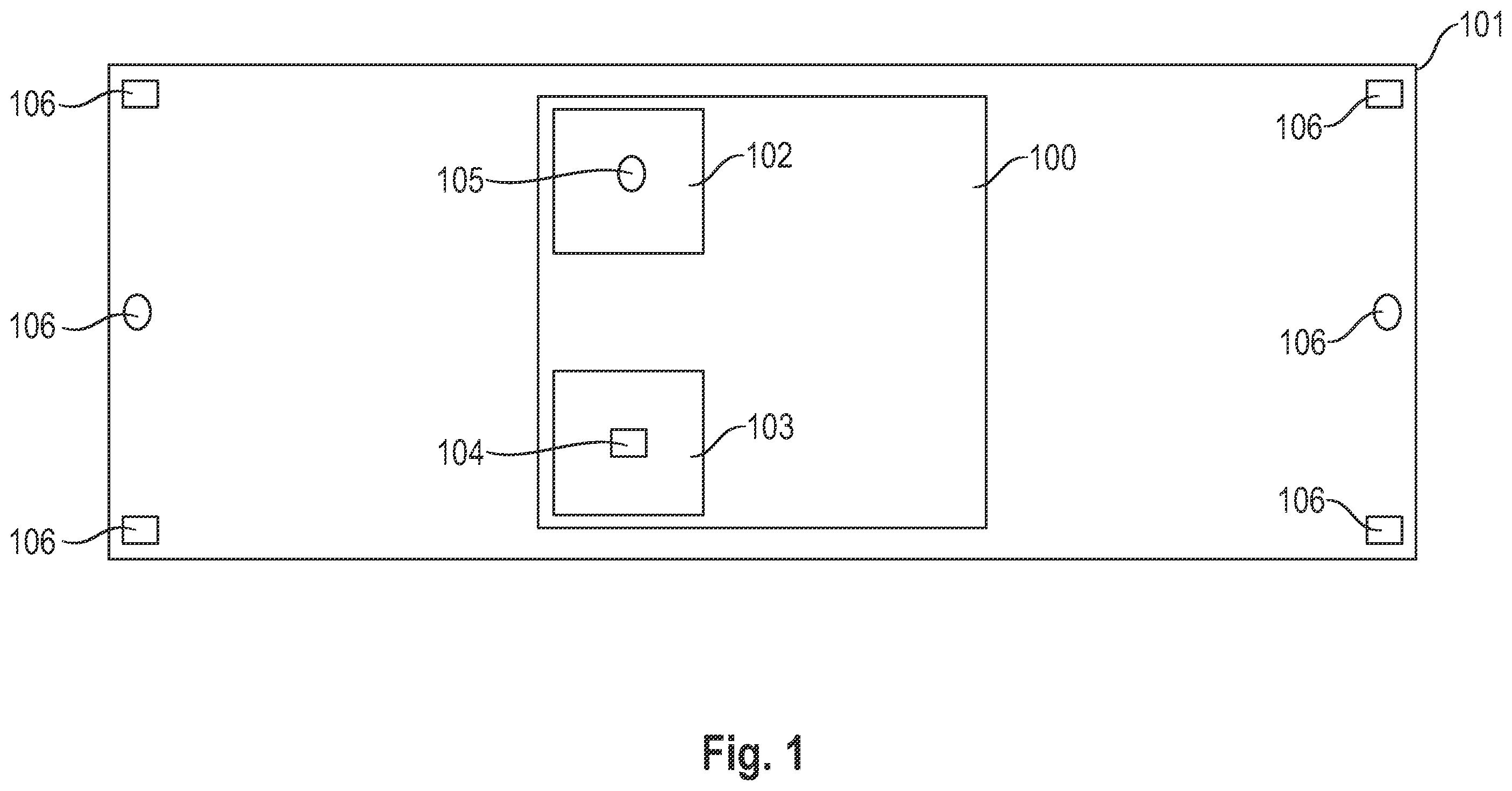 Patent US12377814 Figure 1 – Vehicle, apparatus, and method for sensor-based configuration of an approach detection for the vehicle