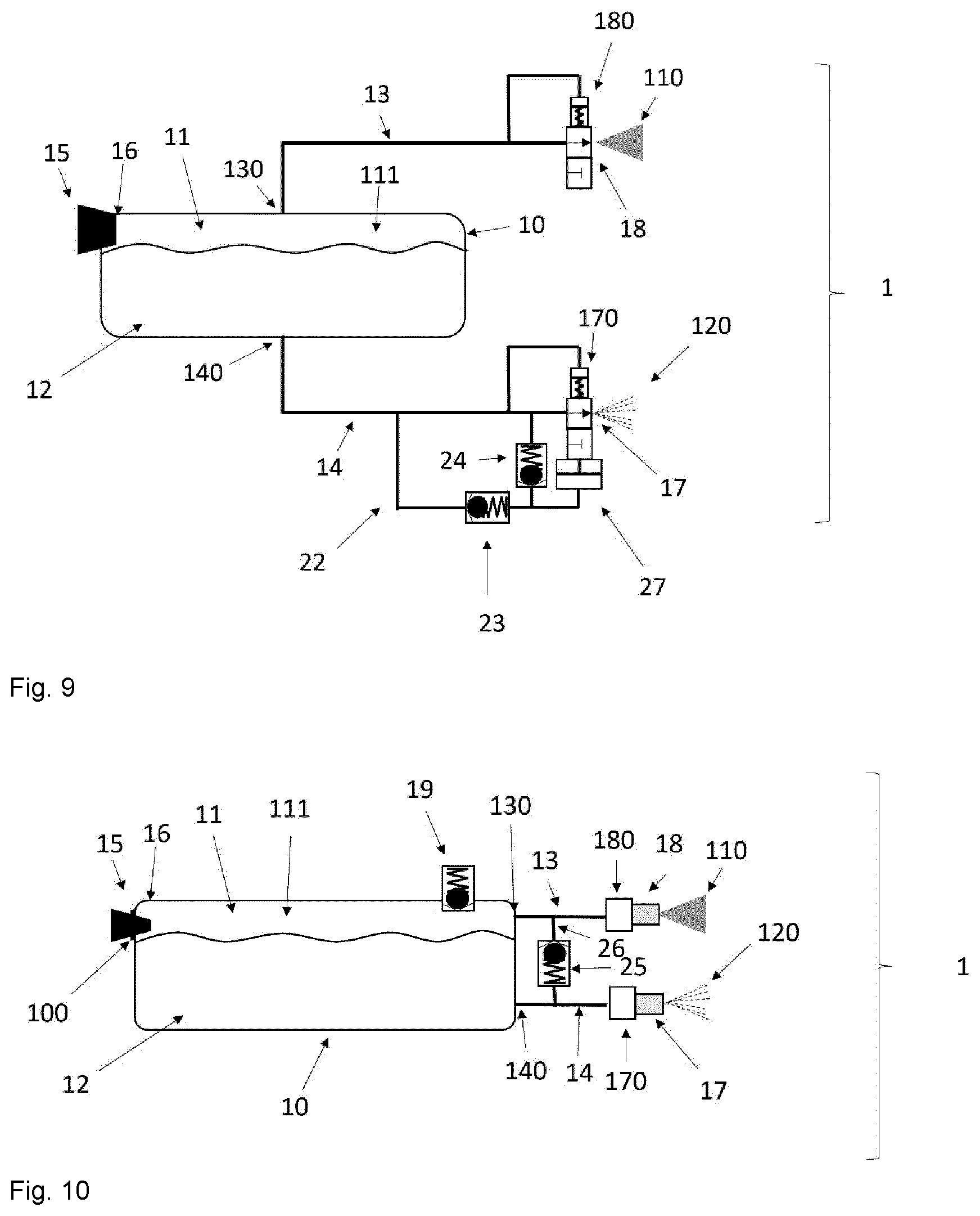 Patent US12377818 Figure 5 – Cleaning device and method on board of a vehicle