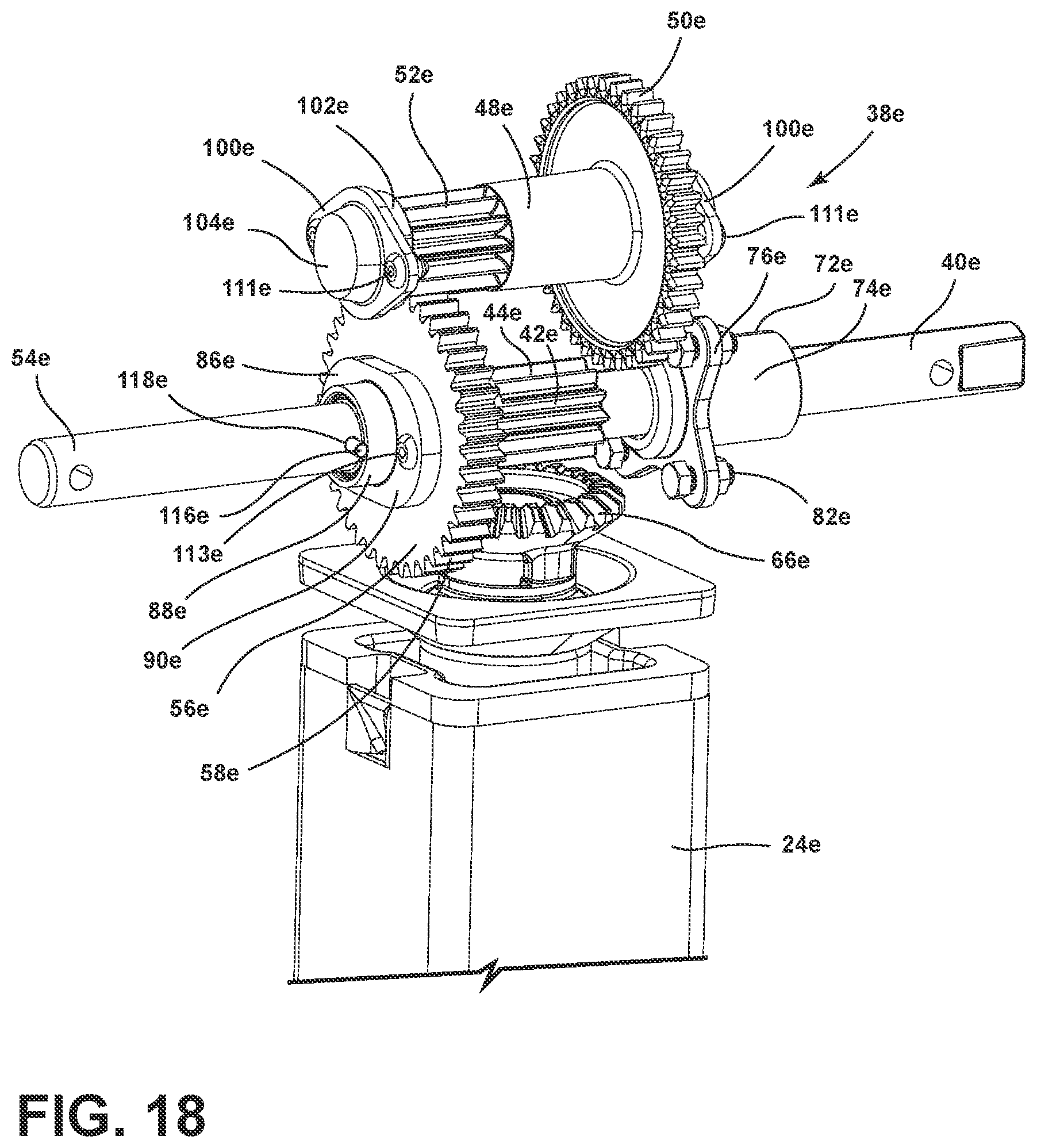 Patent US12377819 Figure 18 – Landing gear assembly