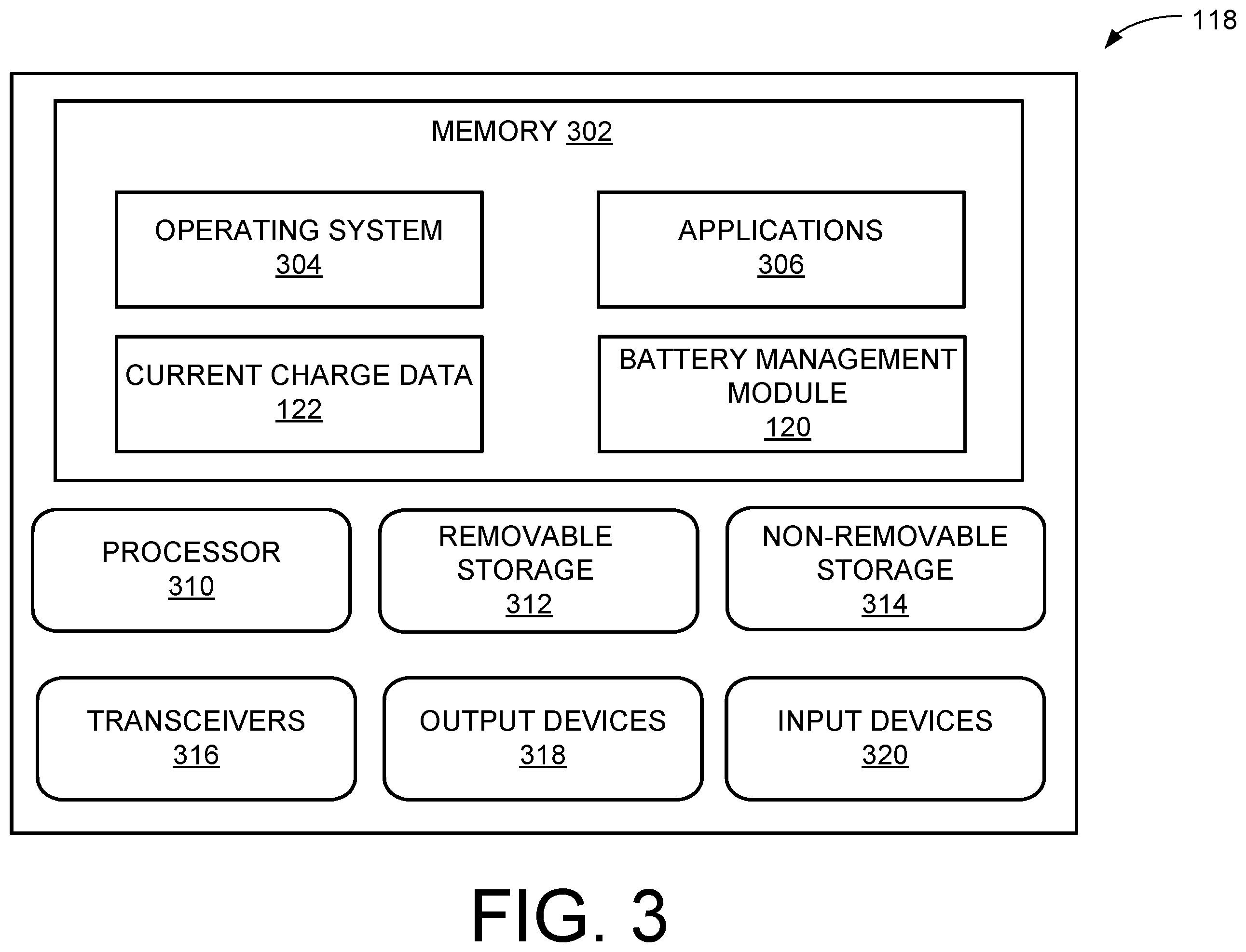 Patent US12377833 Figure 3 – Systems and methods for managing a battery charge